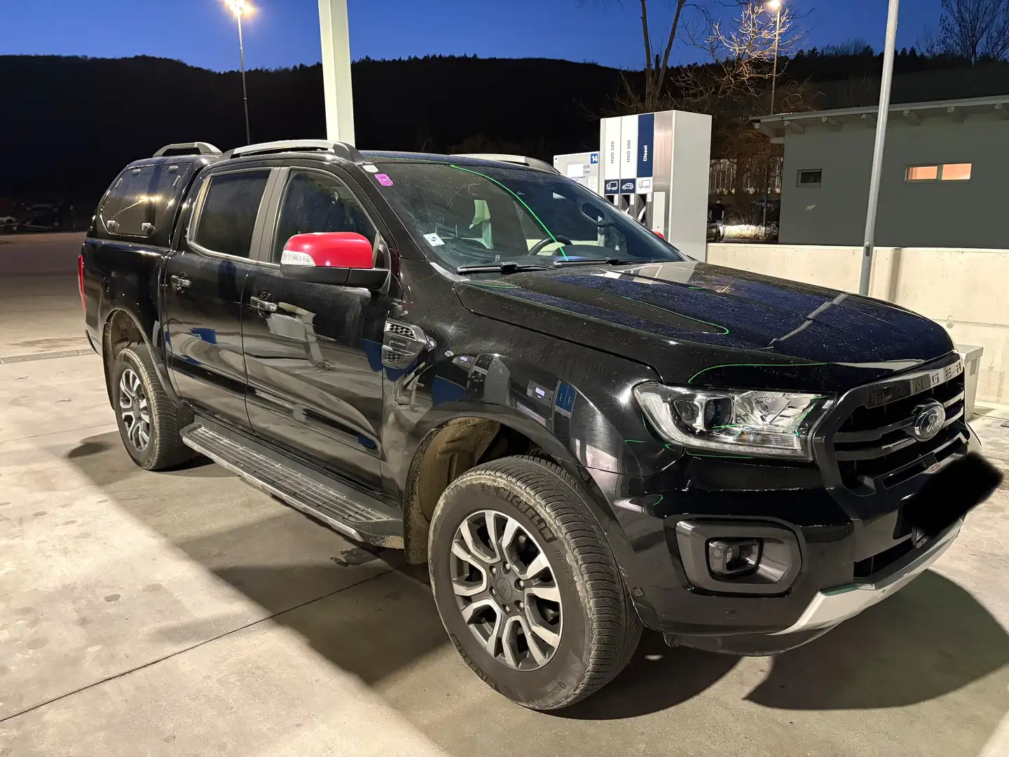 Ford Ranger Ranger Doppelkabine Wildtrak 4x4 2,0 EcoBlue Aut. Wildtrak Schwarz - 1