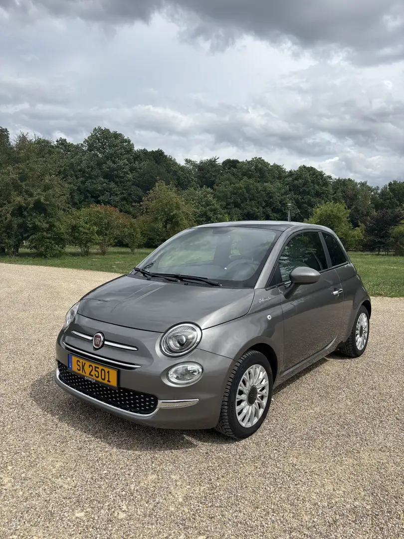 Fiat 500 Hybrid Dolcevita Gris - 1