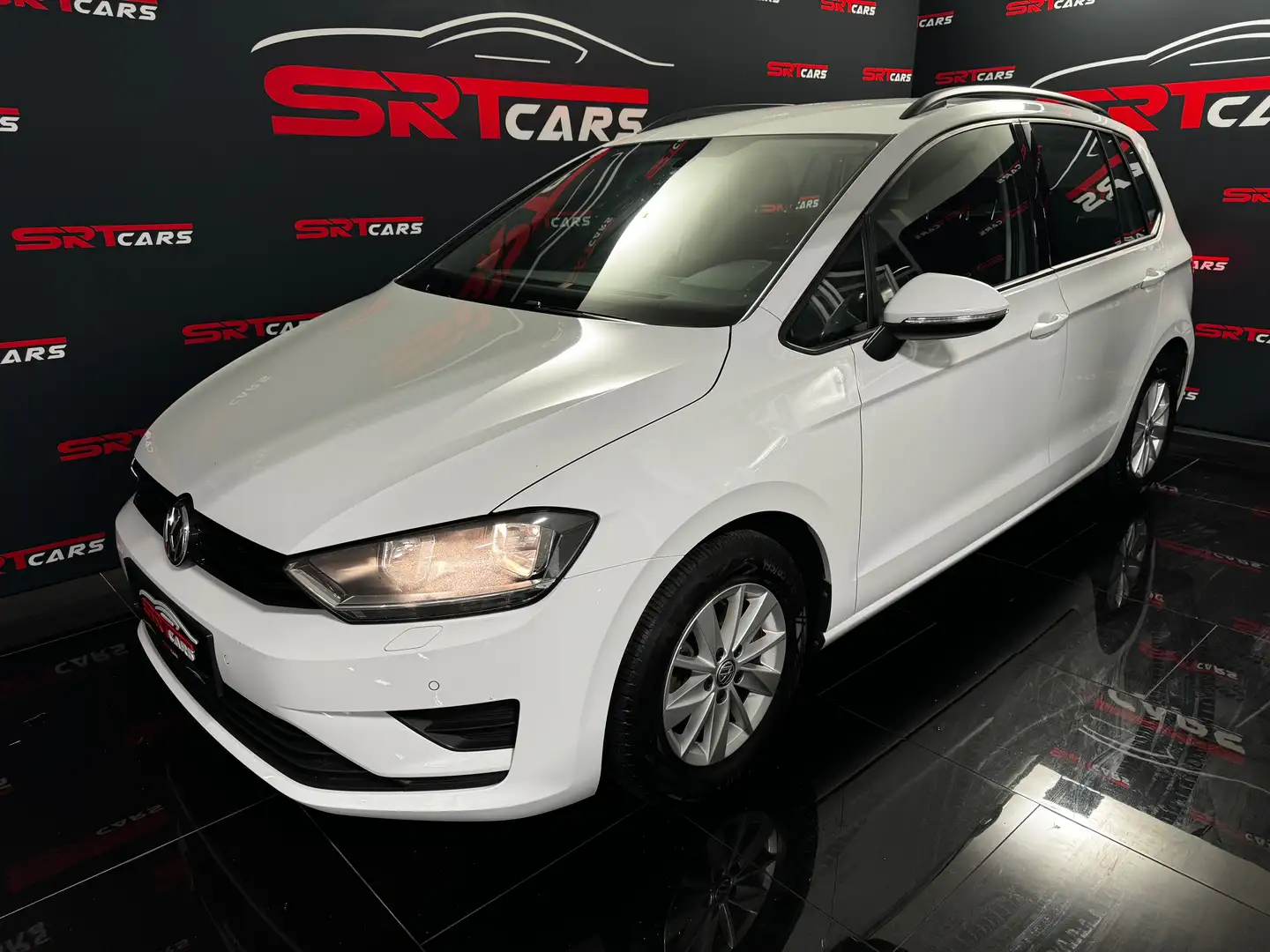 Volkswagen Golf Sportsvan Comfortline BMT TDI Aut. DSG *Navi*Sitzheizung Weiß - 1