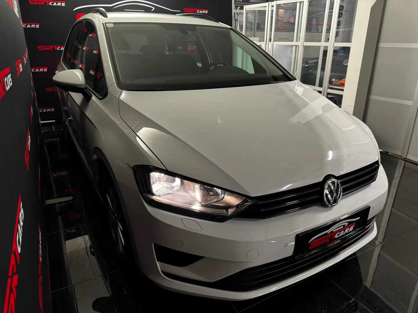Volkswagen Golf Sportsvan Comfortline BMT TDI Aut. DSG *Navi*Sitzheizung Weiß - 2