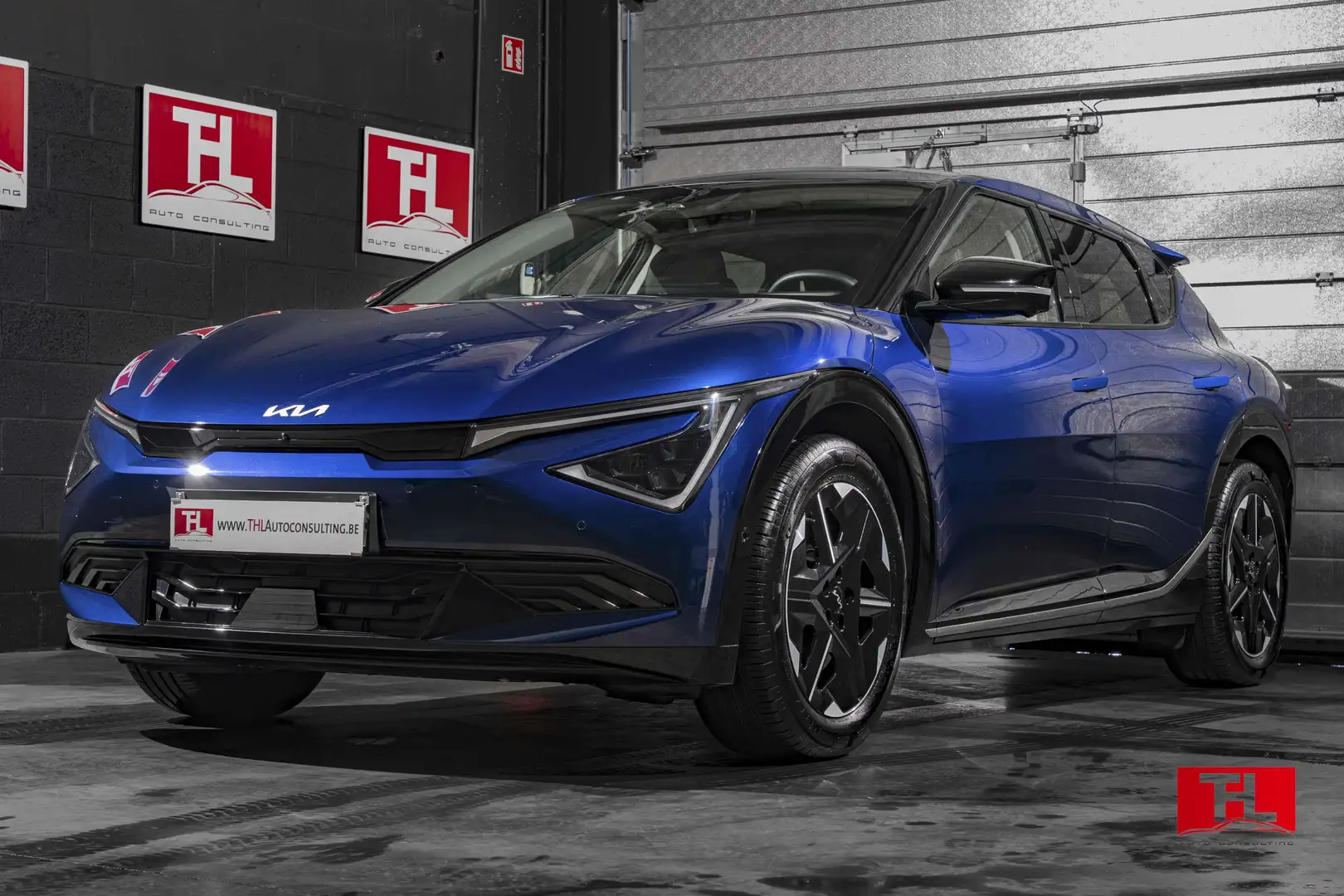 Kia EV6 EV6 77.4 kWh RWD Business Plus Blau - 1