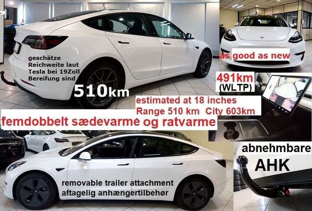Imagine Tesla Model 3 +AHK nahezu neu kaufen auch Tesla an