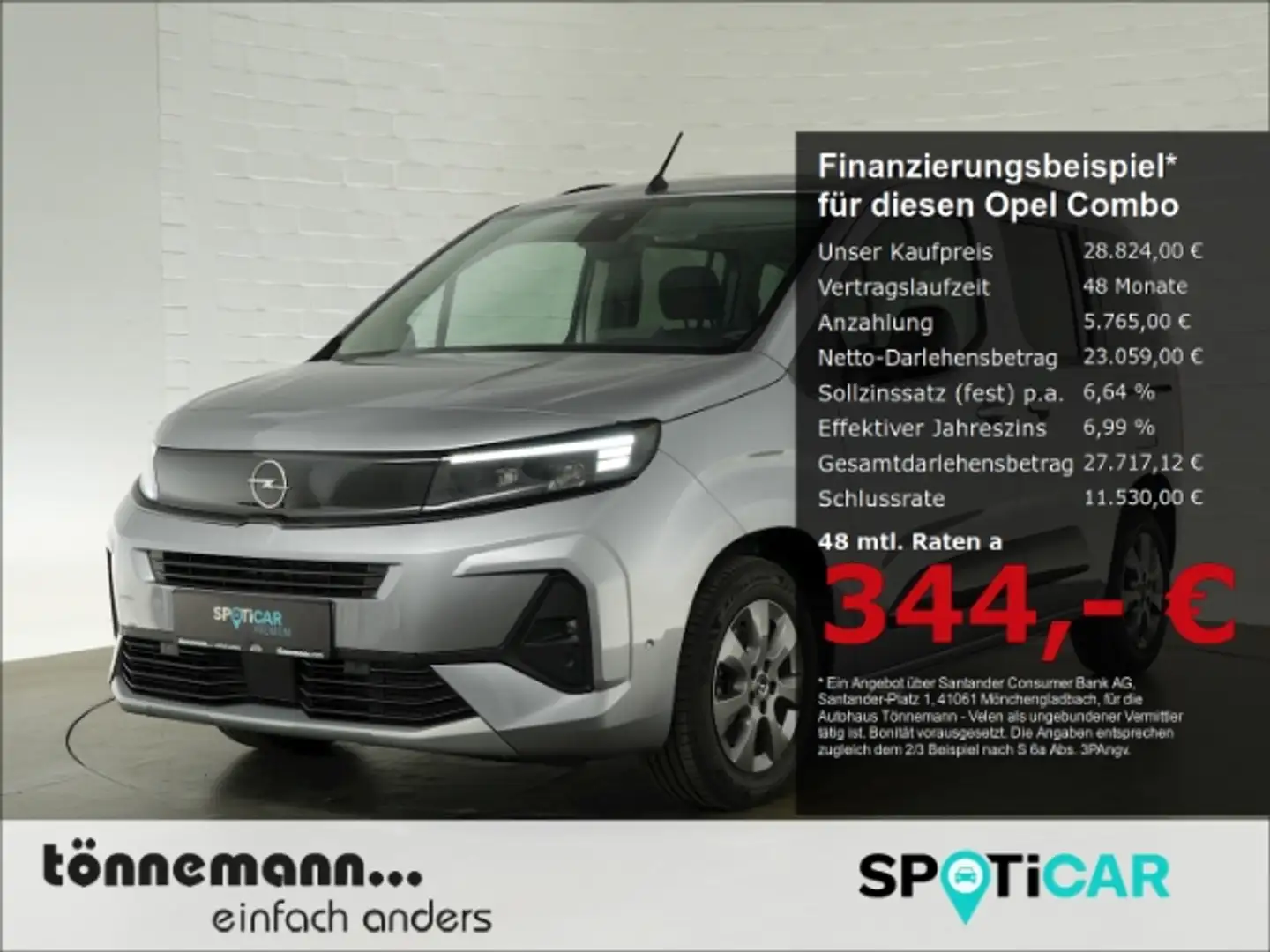 Opel Combo E FACELIFT GS CDTI AT+RÜCKFAHRKAMERA+NAVI+SCHIEBET Gris - 1