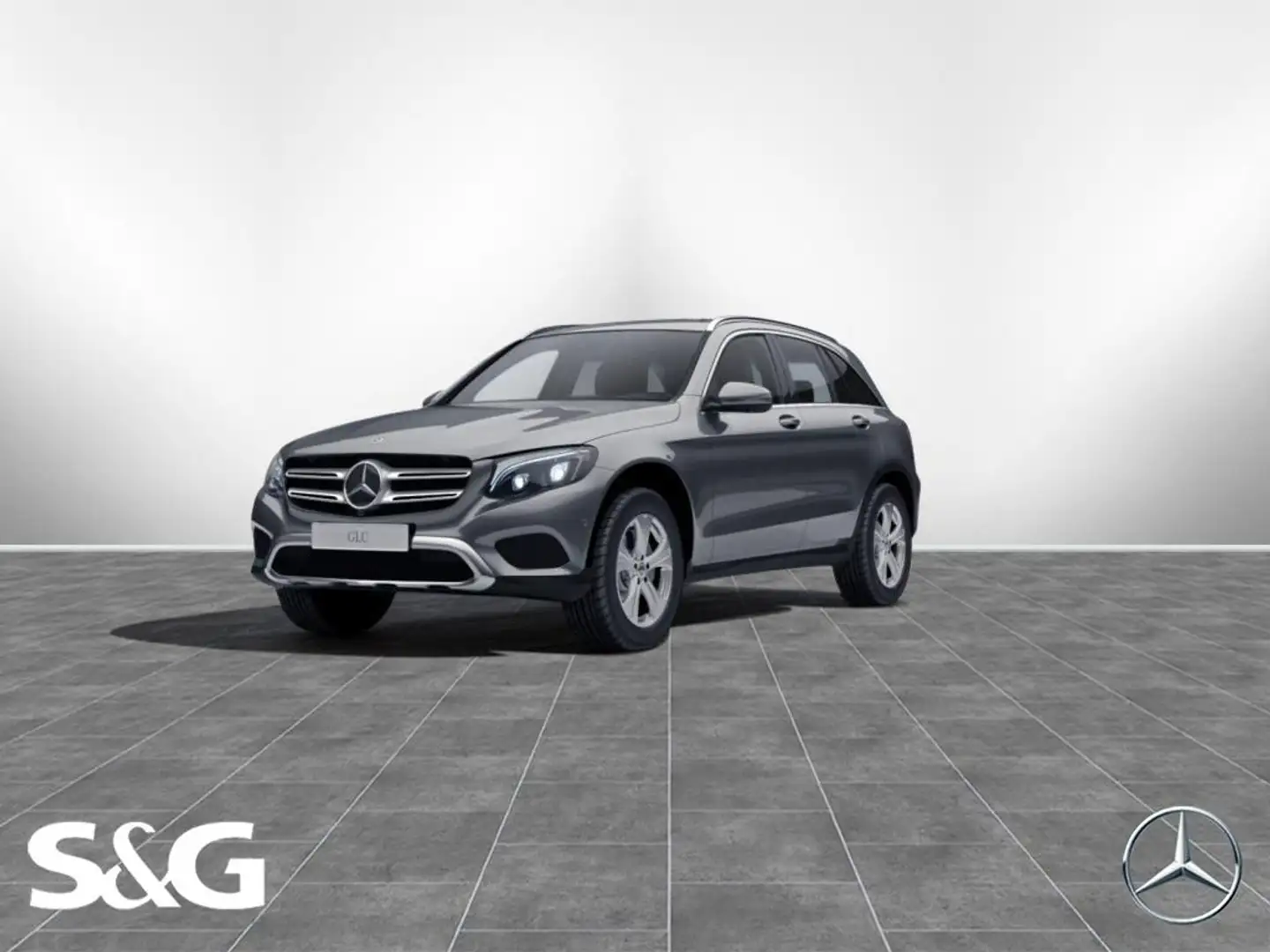 Mercedes-Benz GLC 220 d 4M EXCLUSIVE Totwink+LED+360°+18 Grigio - 1