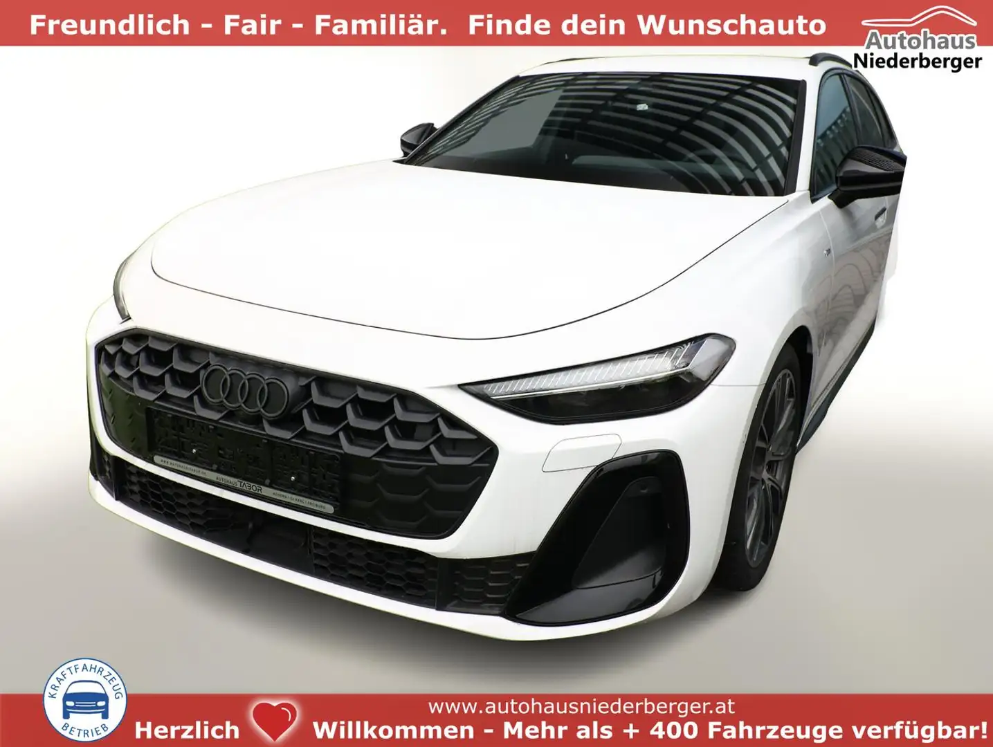 Audi A5 Avant S line TDI 204 2xS Tech ExtP Nav SHZ Kam ... Weiß - 1