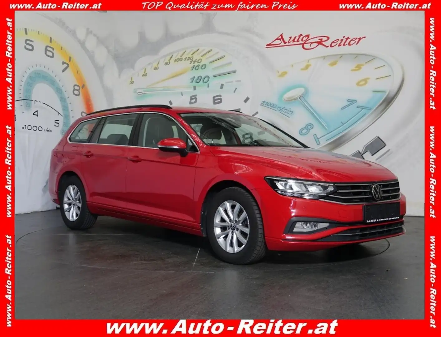 Volkswagen Passat Variant Business 2,0 SCR TDI DSG *LED, NAVI, ACC, RFK* Rot - 1