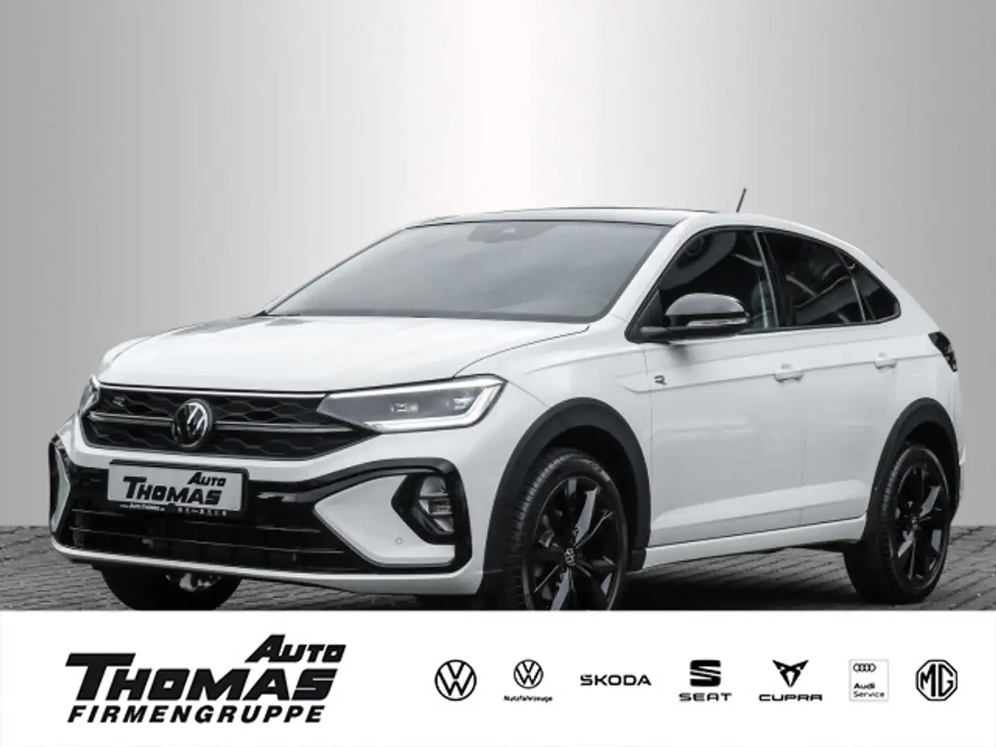 Volkswagen Taigo R-Line 1.0 TSI MATRIX+ACC+PANO+NAVI Blanc - 1