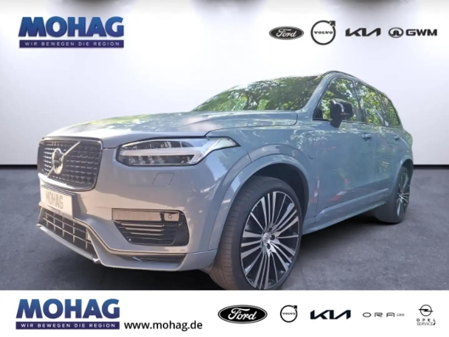 Volvo XC90 T8 AWD R Design 7-Sitzer AHK Massage 360 Panoramad Gris - 1