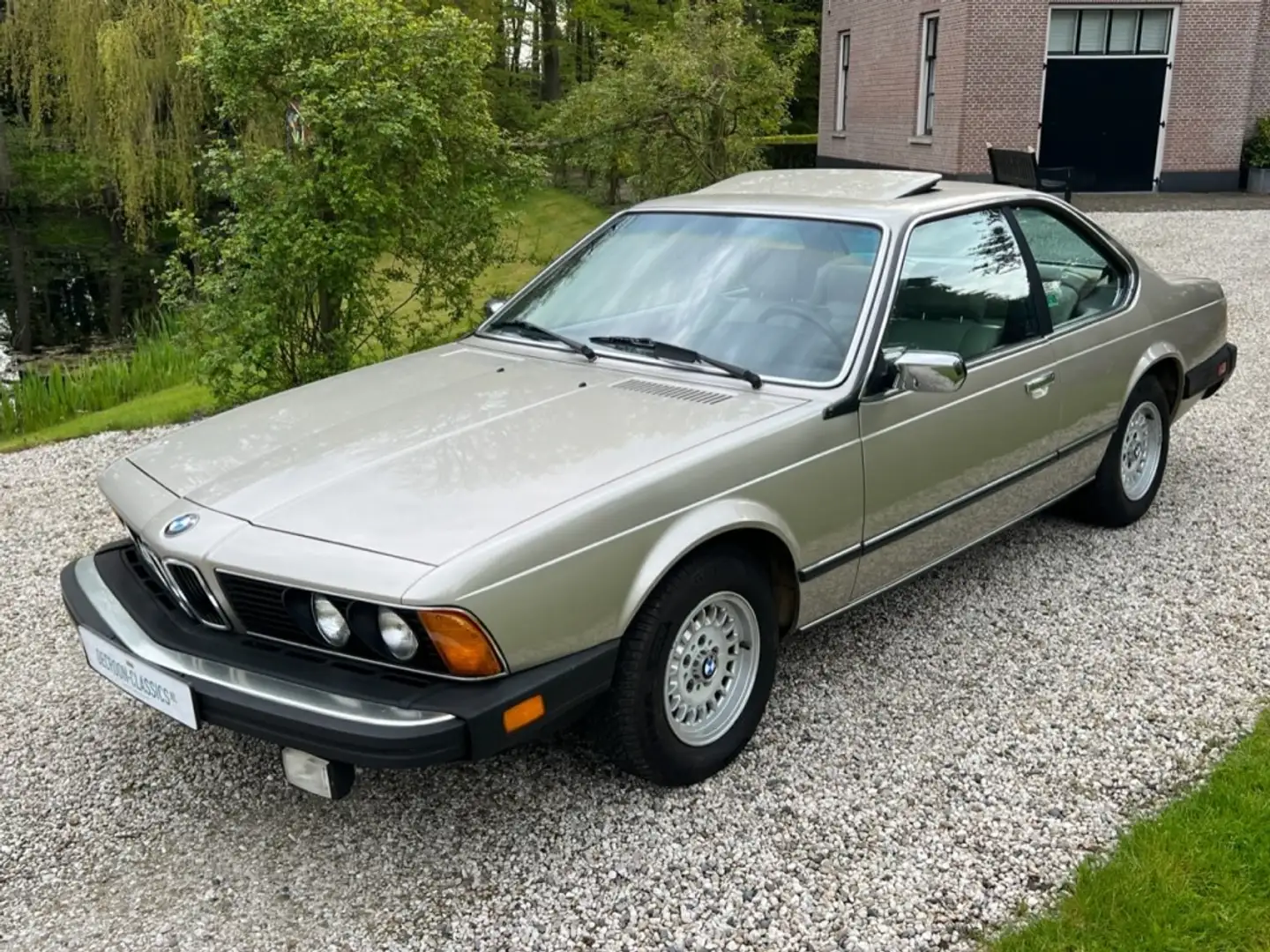 BMW 635 633 M30 CSI Coupe Automaat SHARKNOSE #BEAUTY Gris - 2