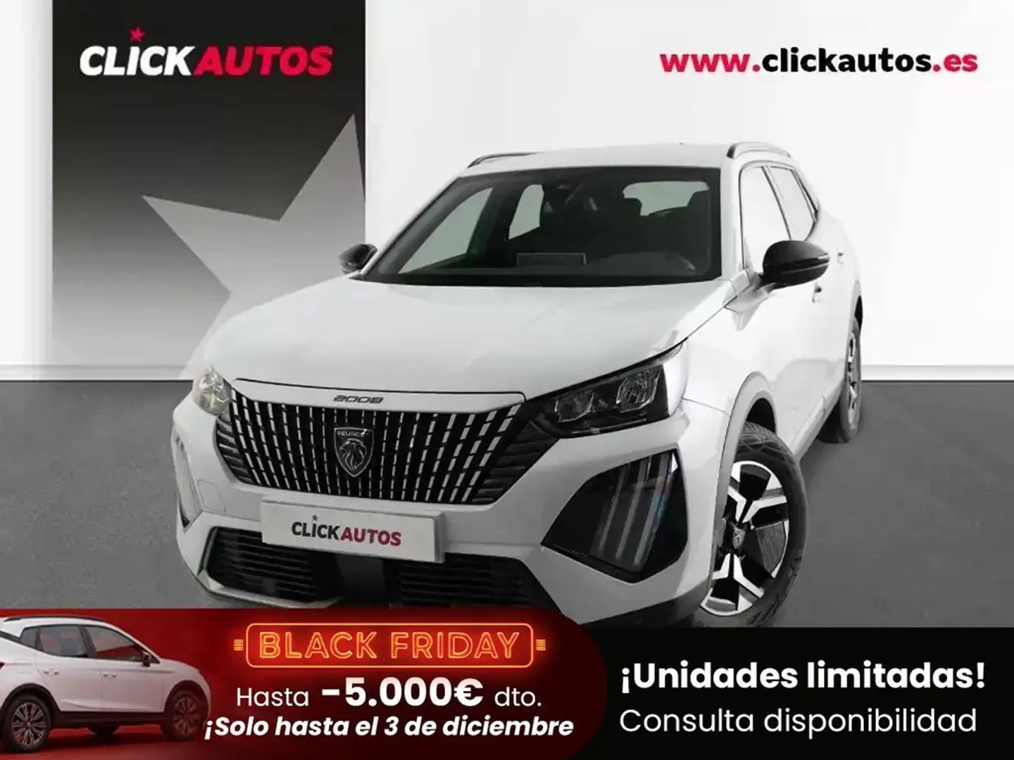 Peugeot 2008 1.2 PureTech S&S Allure EAT8 130 Blanc - 1