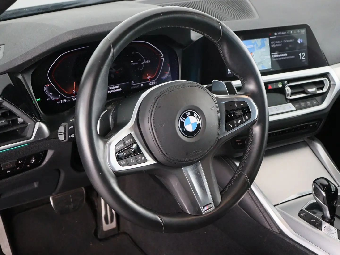 BMW 420 4-serie Gran Coupé 420i High Executive M Sport Zwart - 2