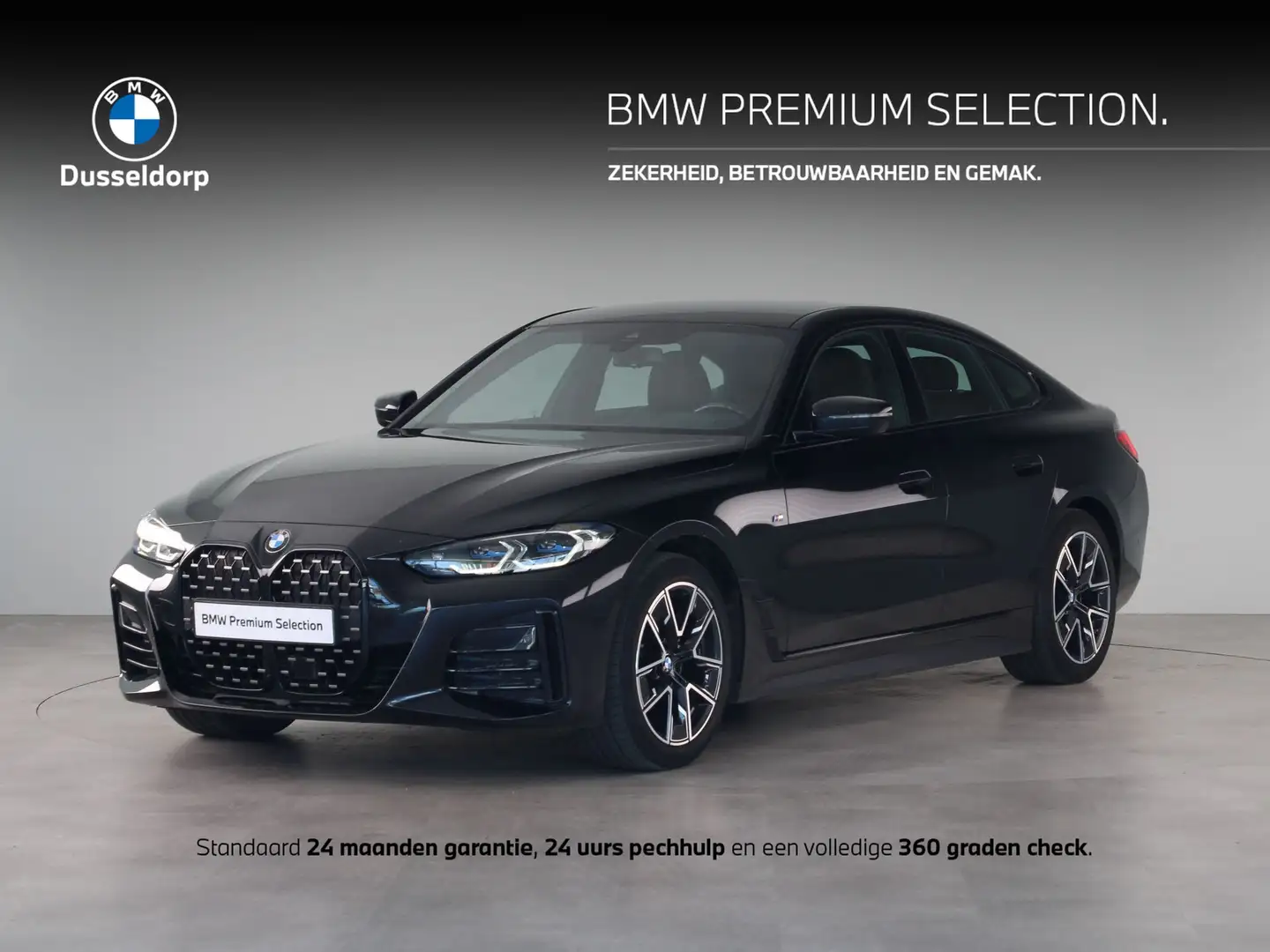 BMW 420 4 Serie 420i High Executive M Sport Gran Coupé Negro - 1
