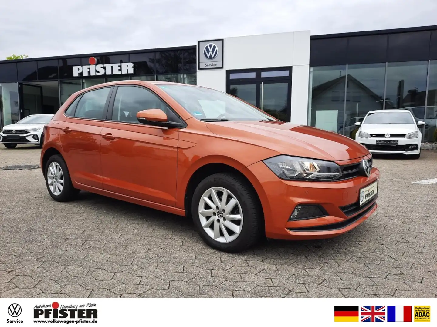 Volkswagen Polo VI Trendline Klima PDC Tempomat Klima Oranžová - 1