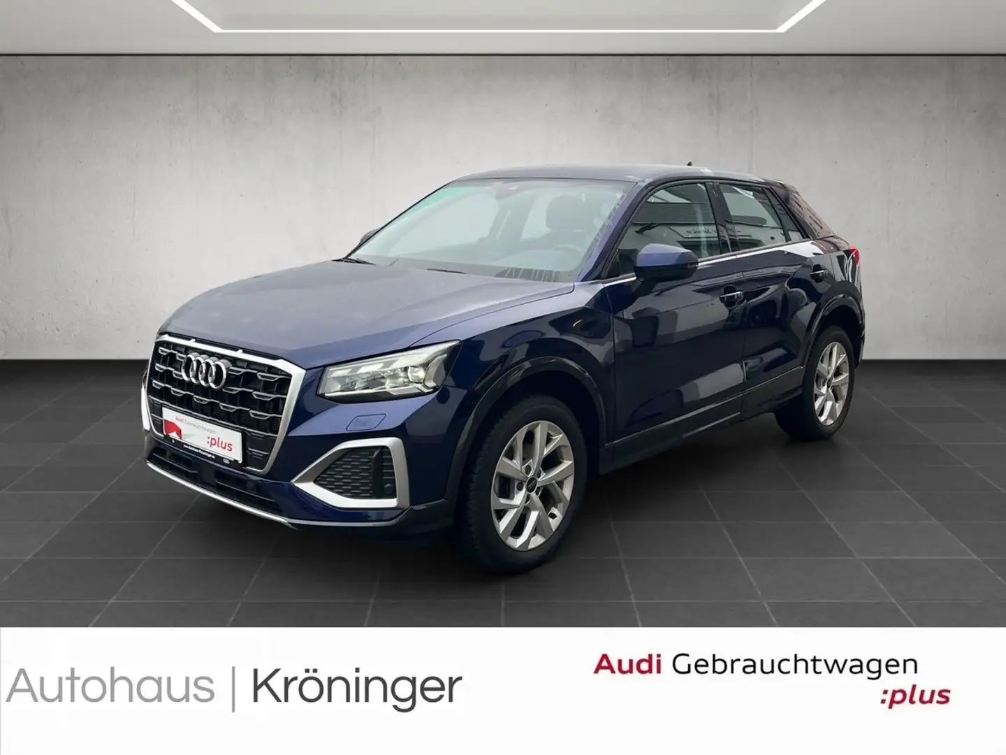 Audi Q2 35 TFSI S Tronic advanced AHK Matrix ACC Blau - 1