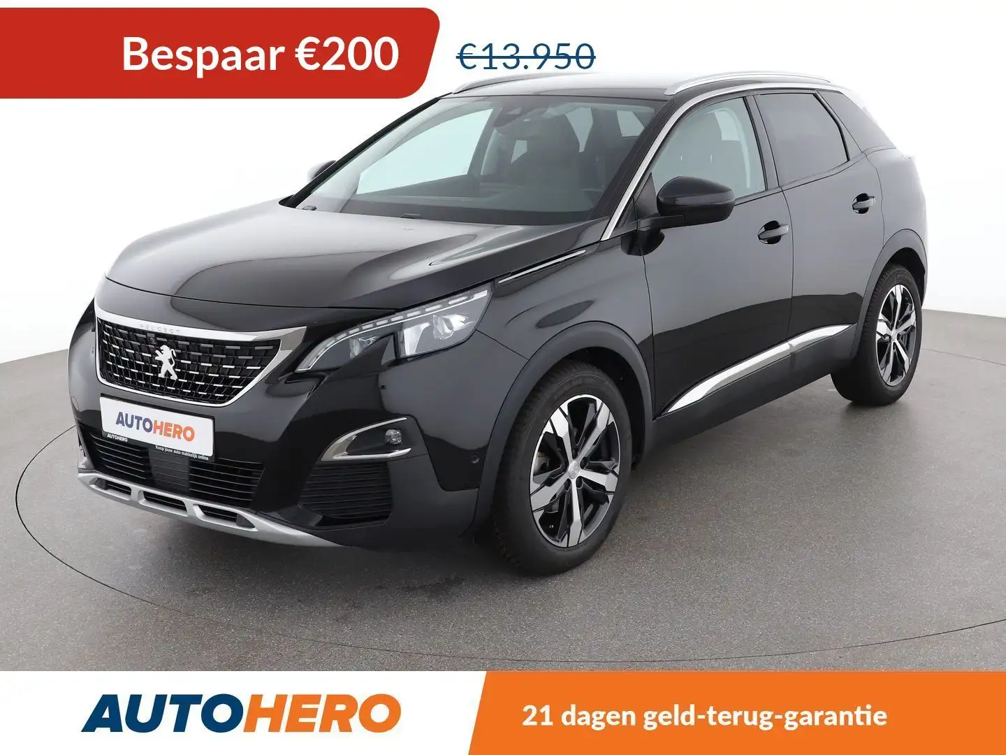 Peugeot 3008 1.2 PureTech GT Zwart - 1