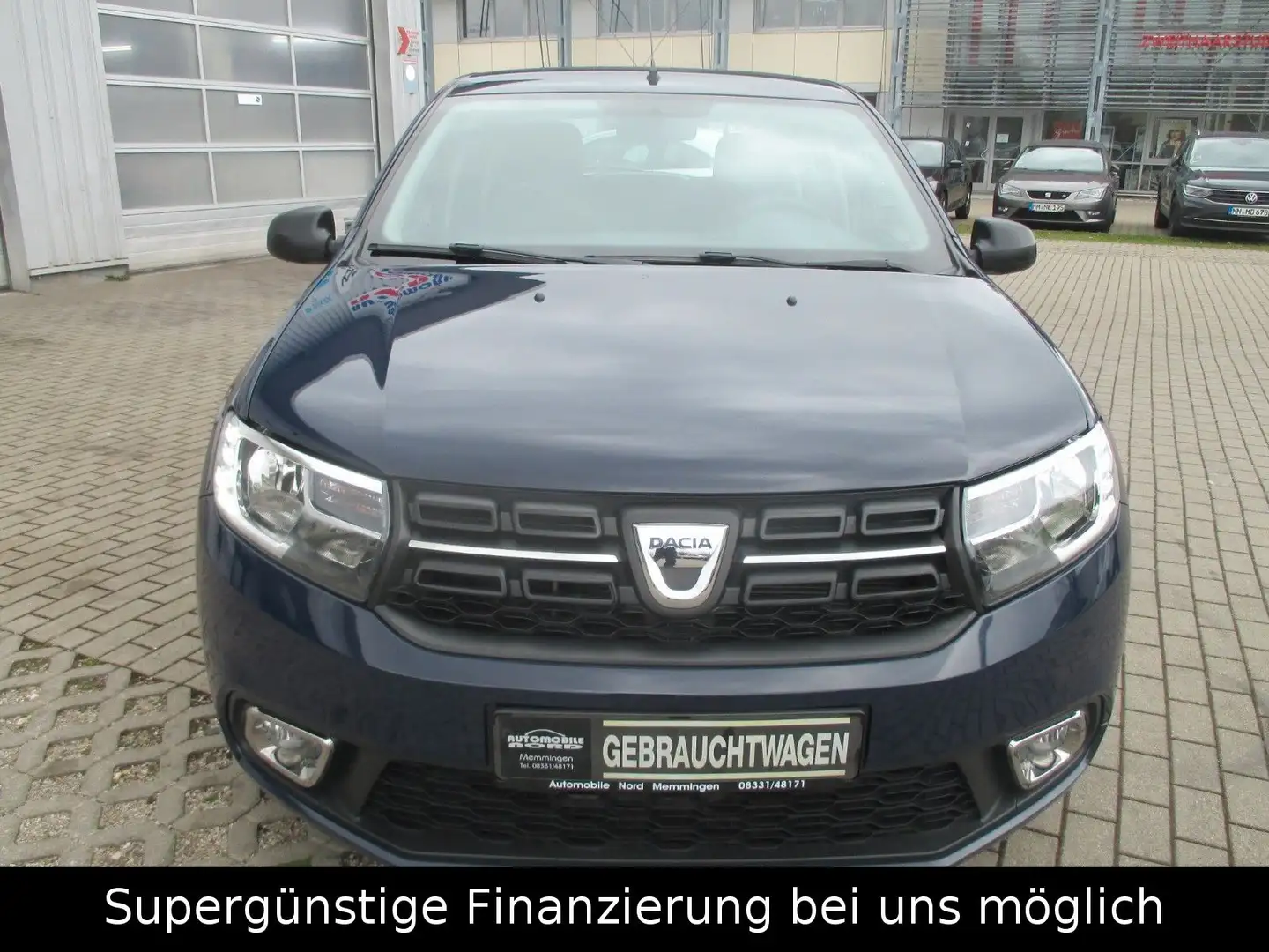Dacia Sandero II Ambiance,5-TÜRIG,GARANTIE,KLIMA,AHK. Blau - 2
