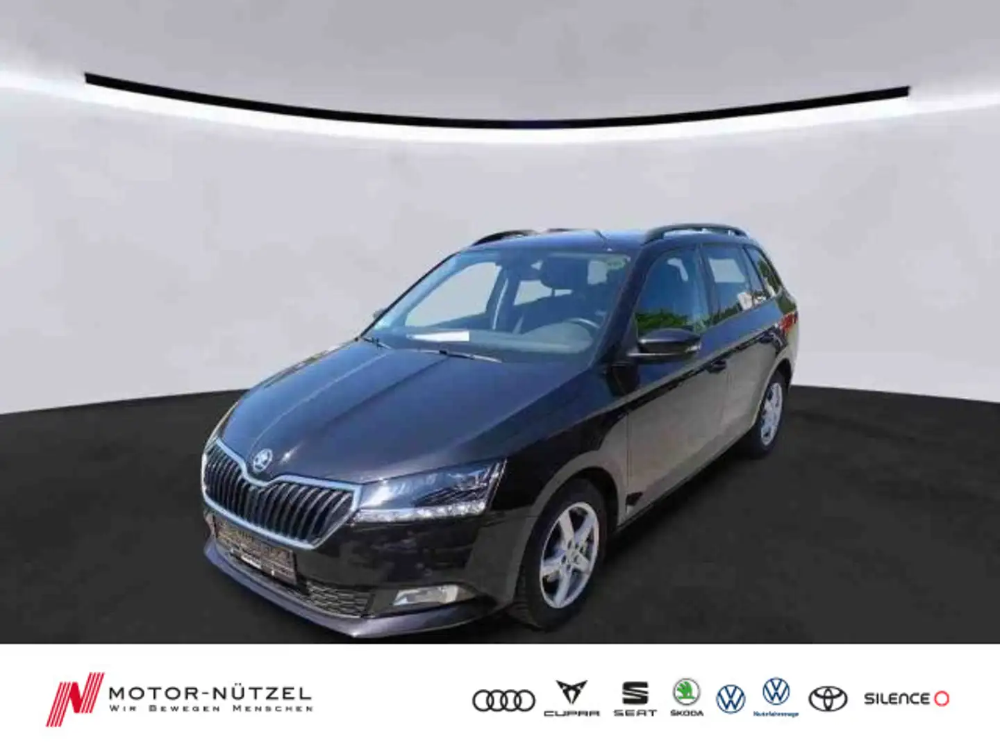 Skoda Fabia Combi 1.0 TSI CLEVER LED+NAV+GRA+SHZ+2xPDC Schwarz - 1