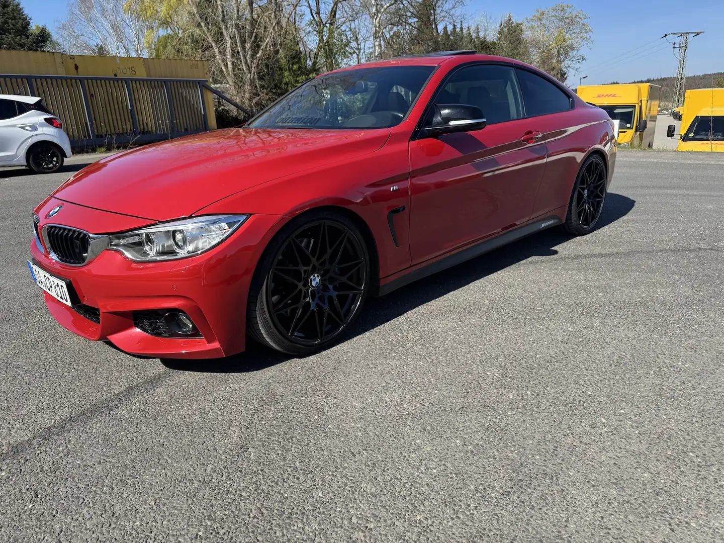 BMW 440 i Sport Line, 3.0 Benzin, Euro 6, 20 Zoll! Červená - 1