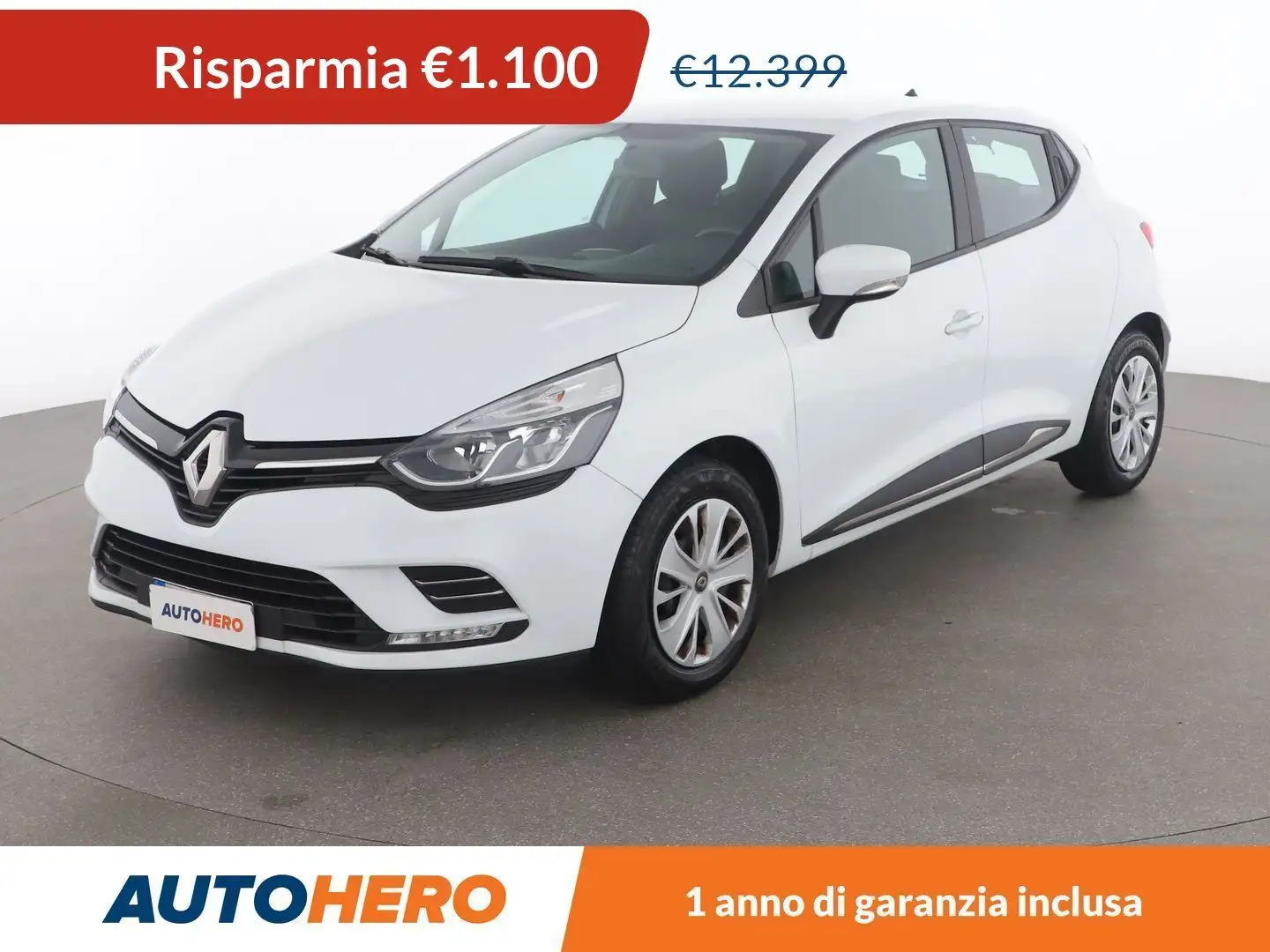 Renault Clio 1.5 dCi Moschino Life 75 CV Bianco - 1