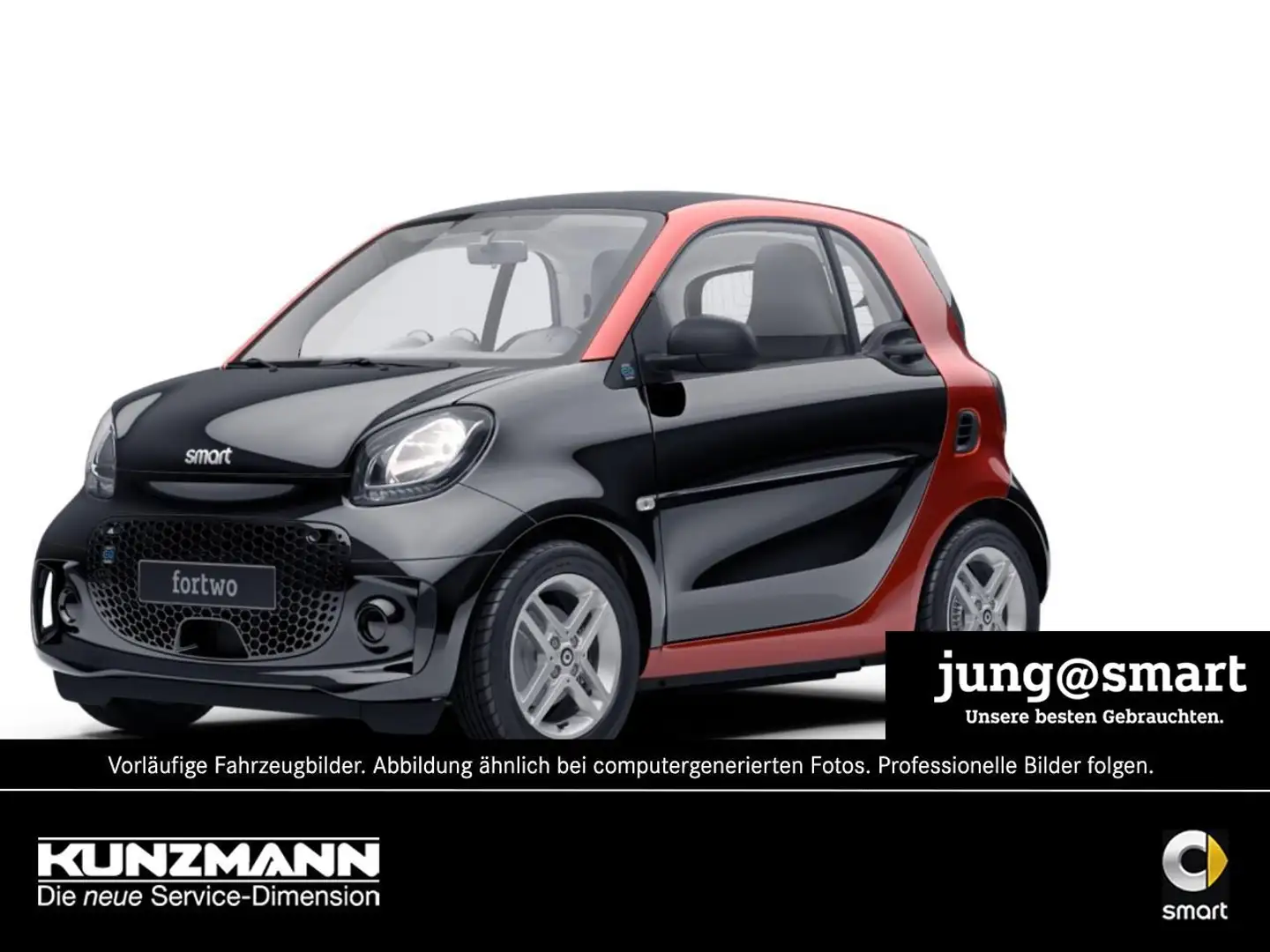 smart forTwo EQ  plus-Paket Cool&Audio Volldach Noir - 1