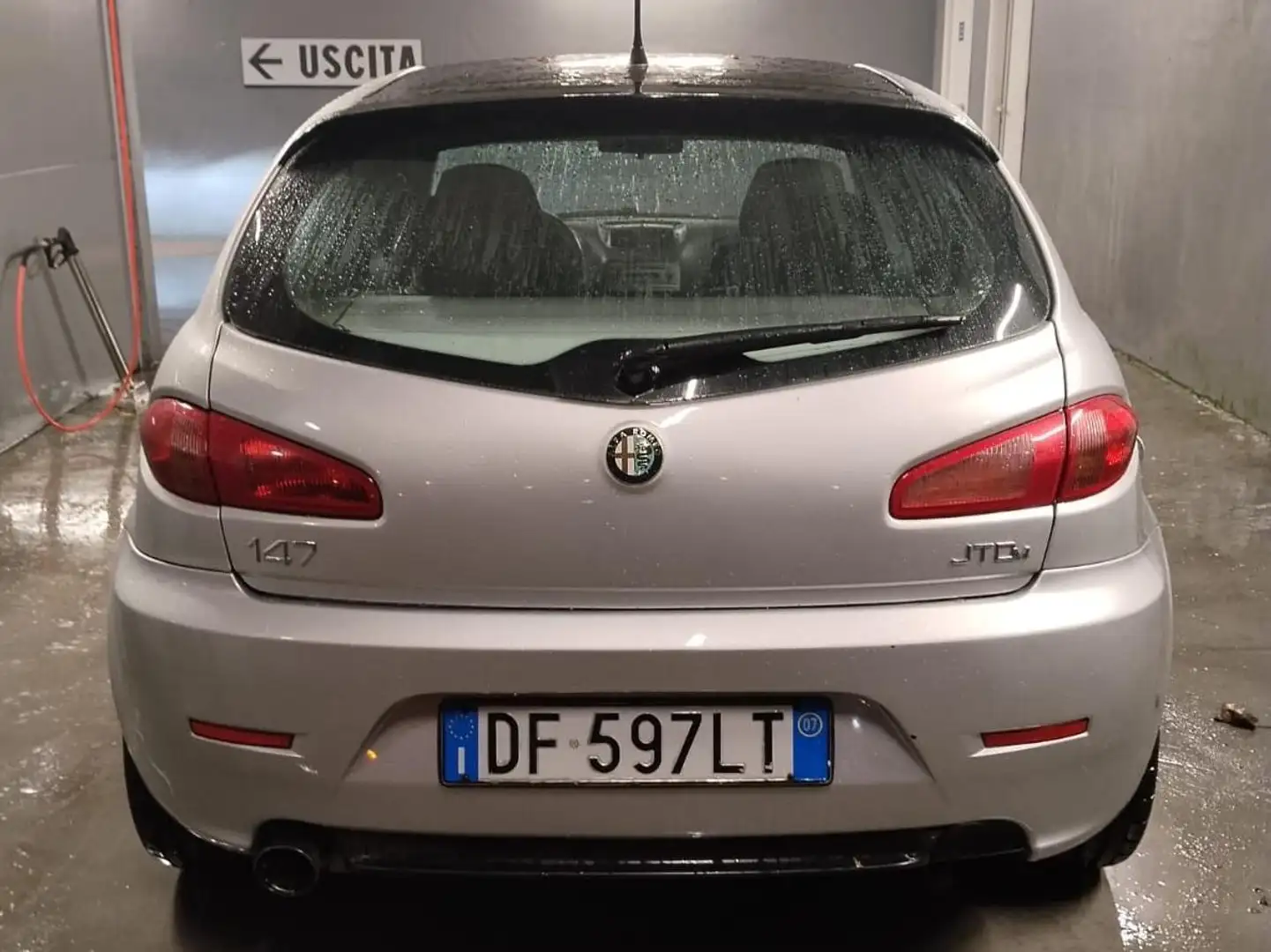 Alfa Romeo 147 147 II 2004 5p 1.9 jtd BlackLine 120cv Grigio - 2