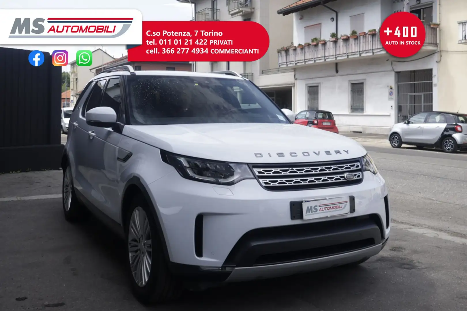 Land Rover Discovery Land Rover Discovery 2.0 SD4 240 CV HSE Luxury 7 Bianco - 1