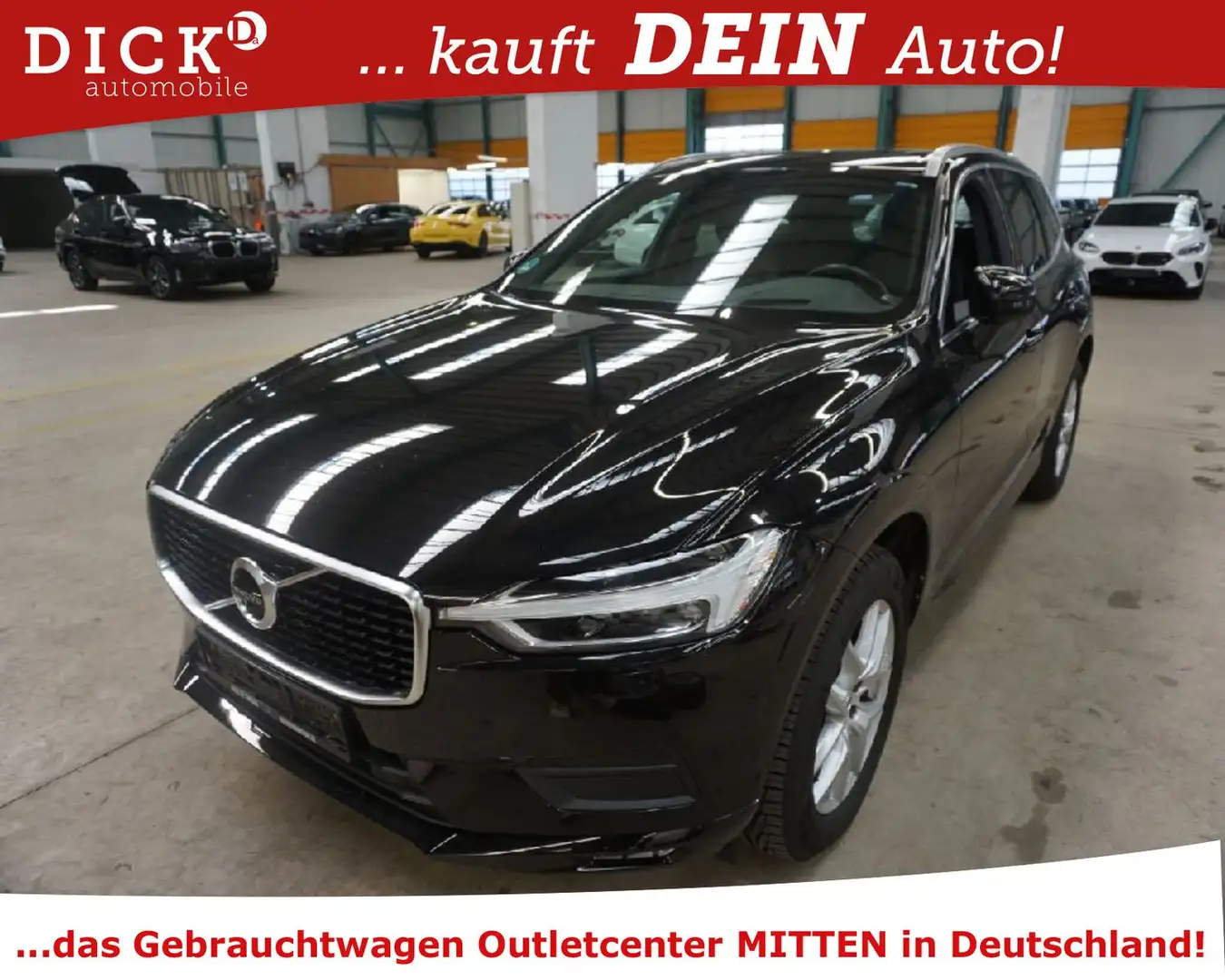 Volvo XC60 Momentum Pro PANO/AHK/ACC/LED/HUD/360°/VIRT Schwarz - 1
