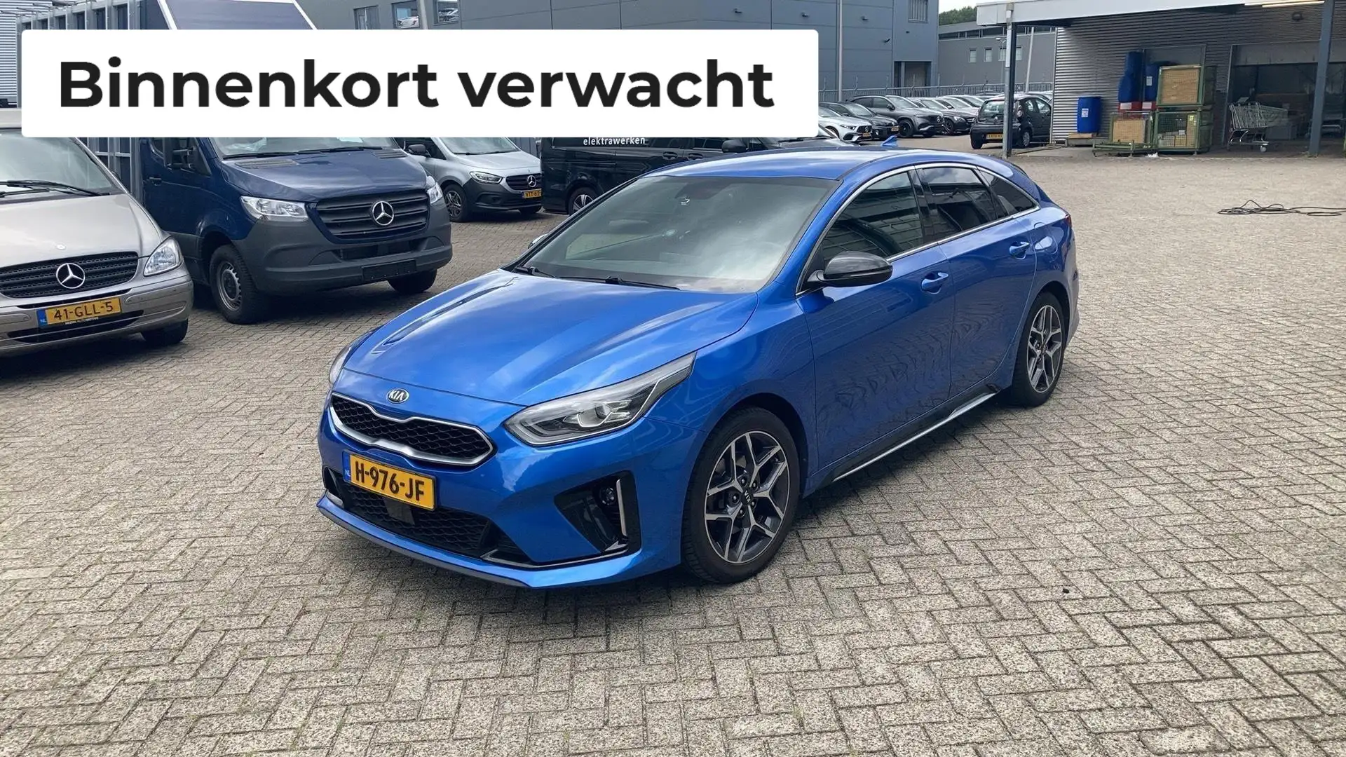 Kia ProCeed / pro_cee'd 1.0 T-GDI GT-Line | Digitaal display | 120pk | Cru Blauw - 1