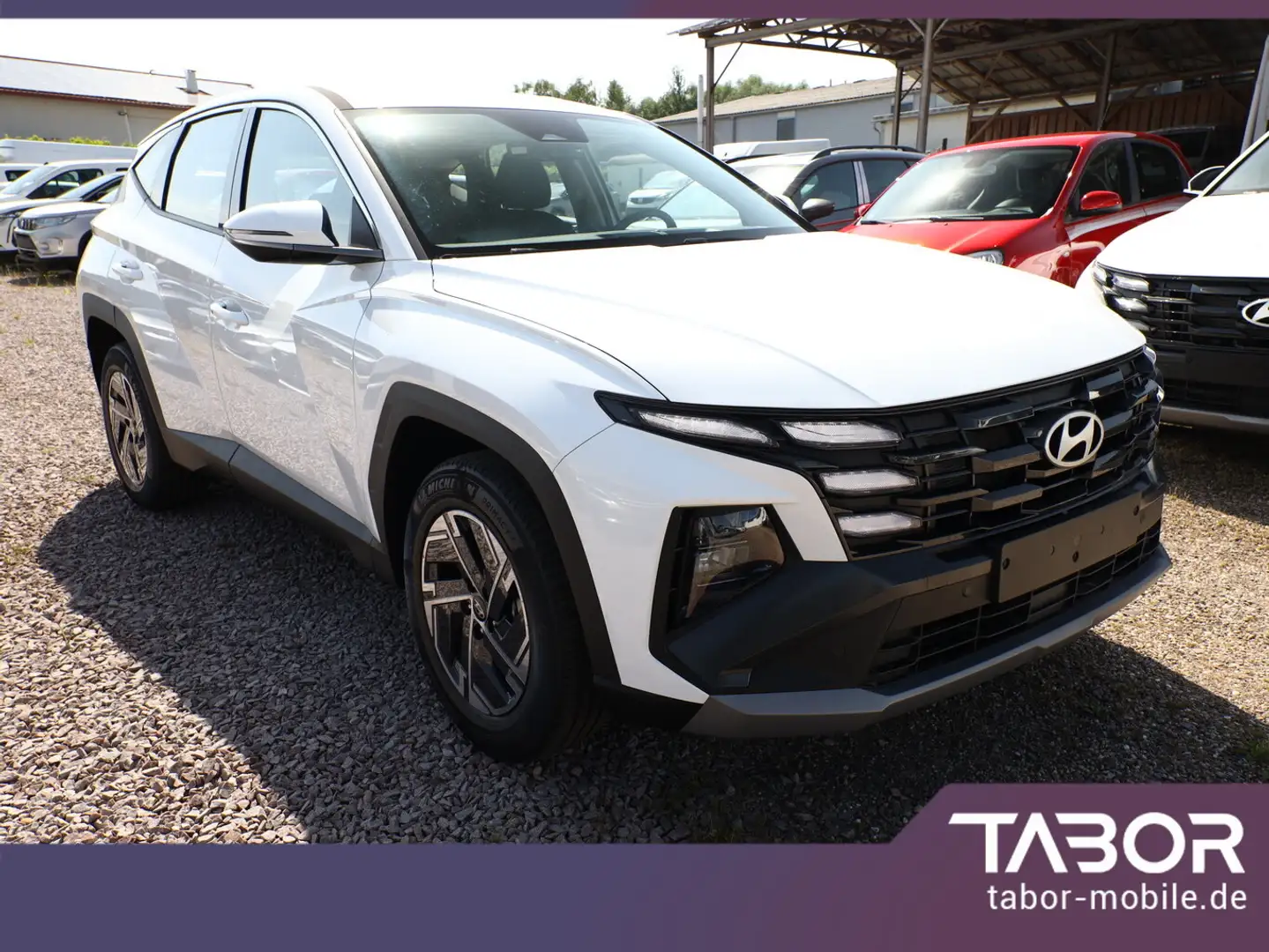 Hyundai TUCSON 1.6 T-GDI 160 Select FACELIFT Nav Keyless Weiß - 2