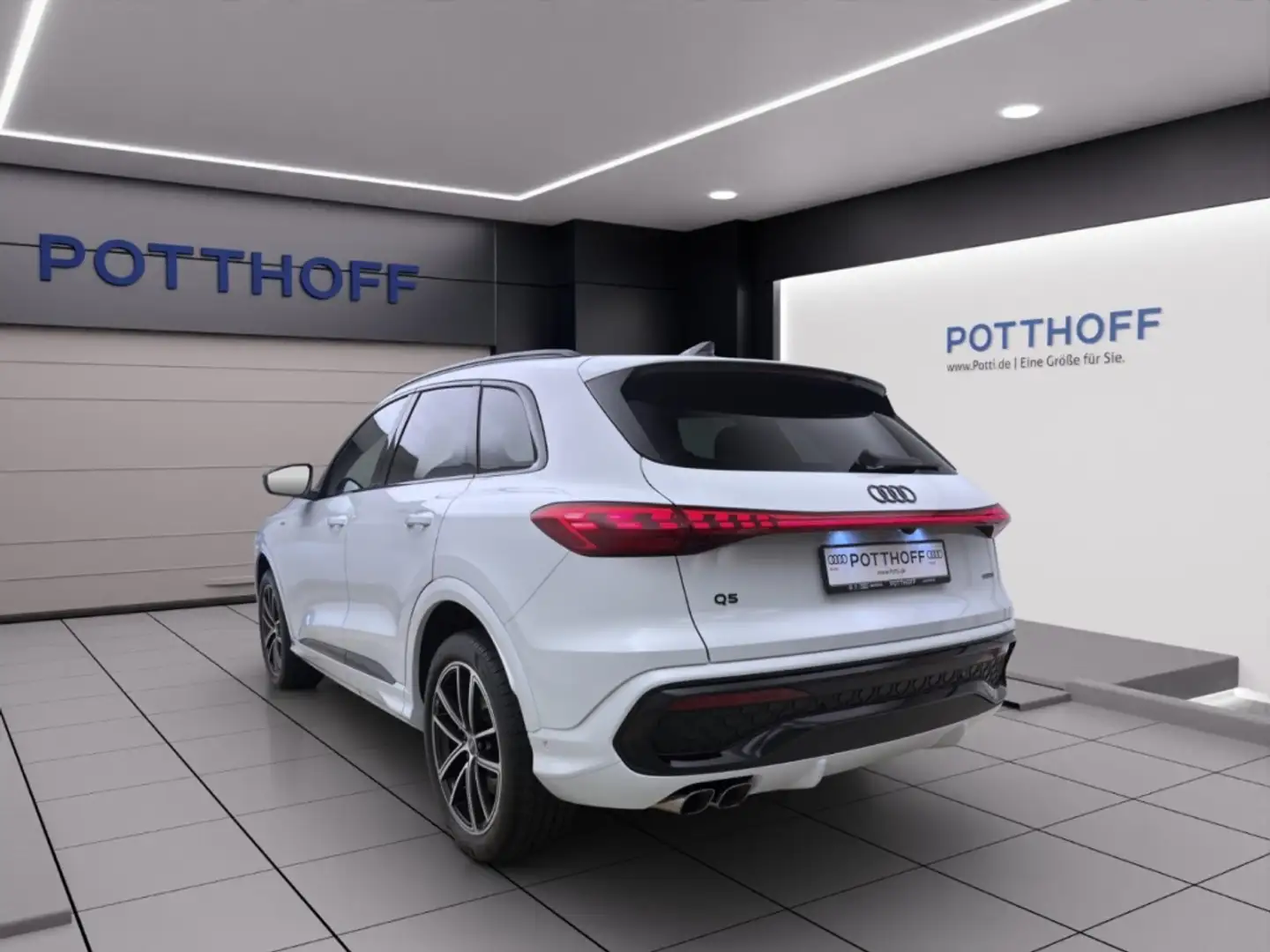Audi Q5 TDI Q S LINE AHK MATRIX LM20 NAVI+ KLIMA Weiß - 2