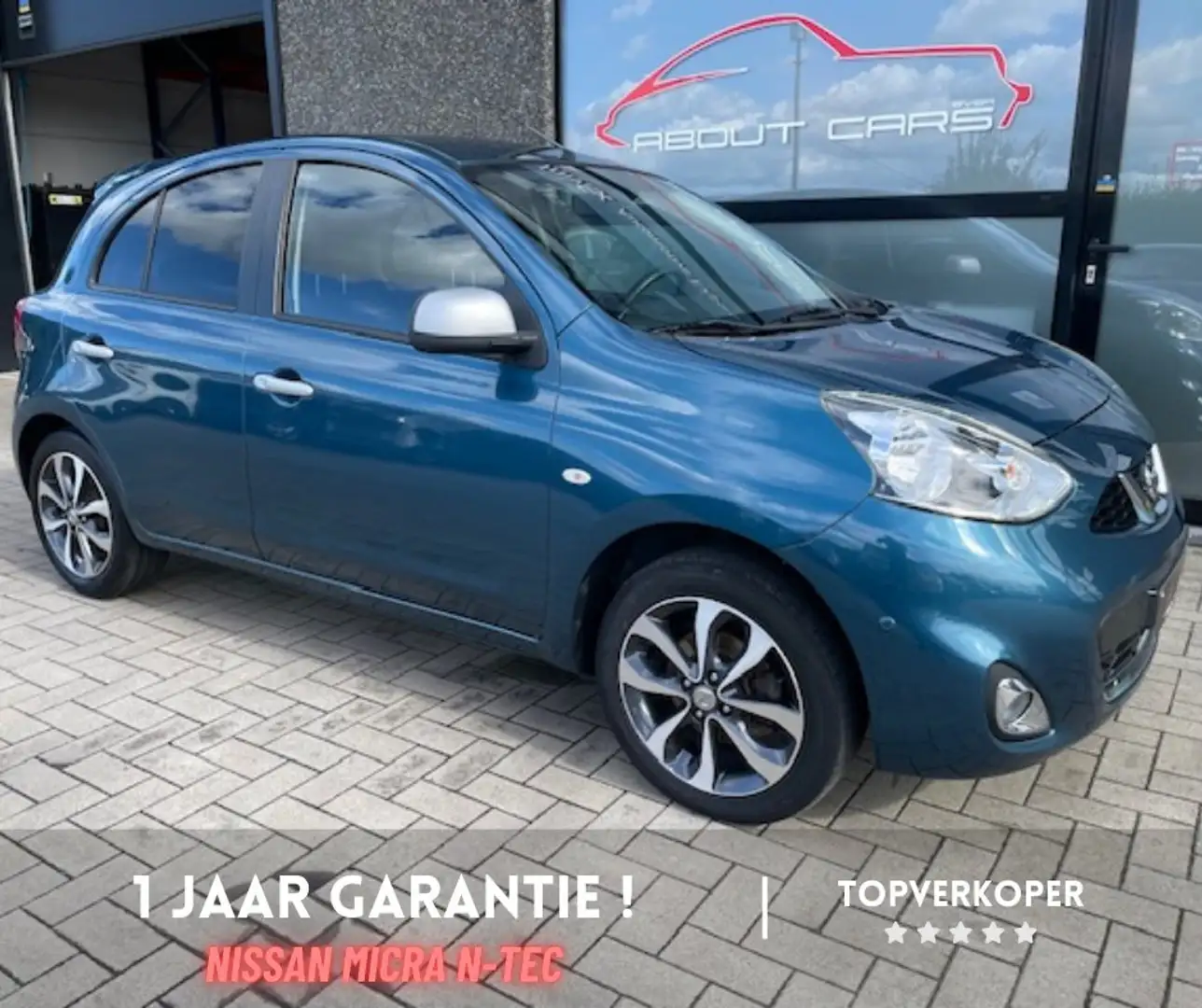 Nissan Micra Micra 1.2 N-TEC ** FULL OPTION ** 1 JAAR GARANTIE Blau - 1