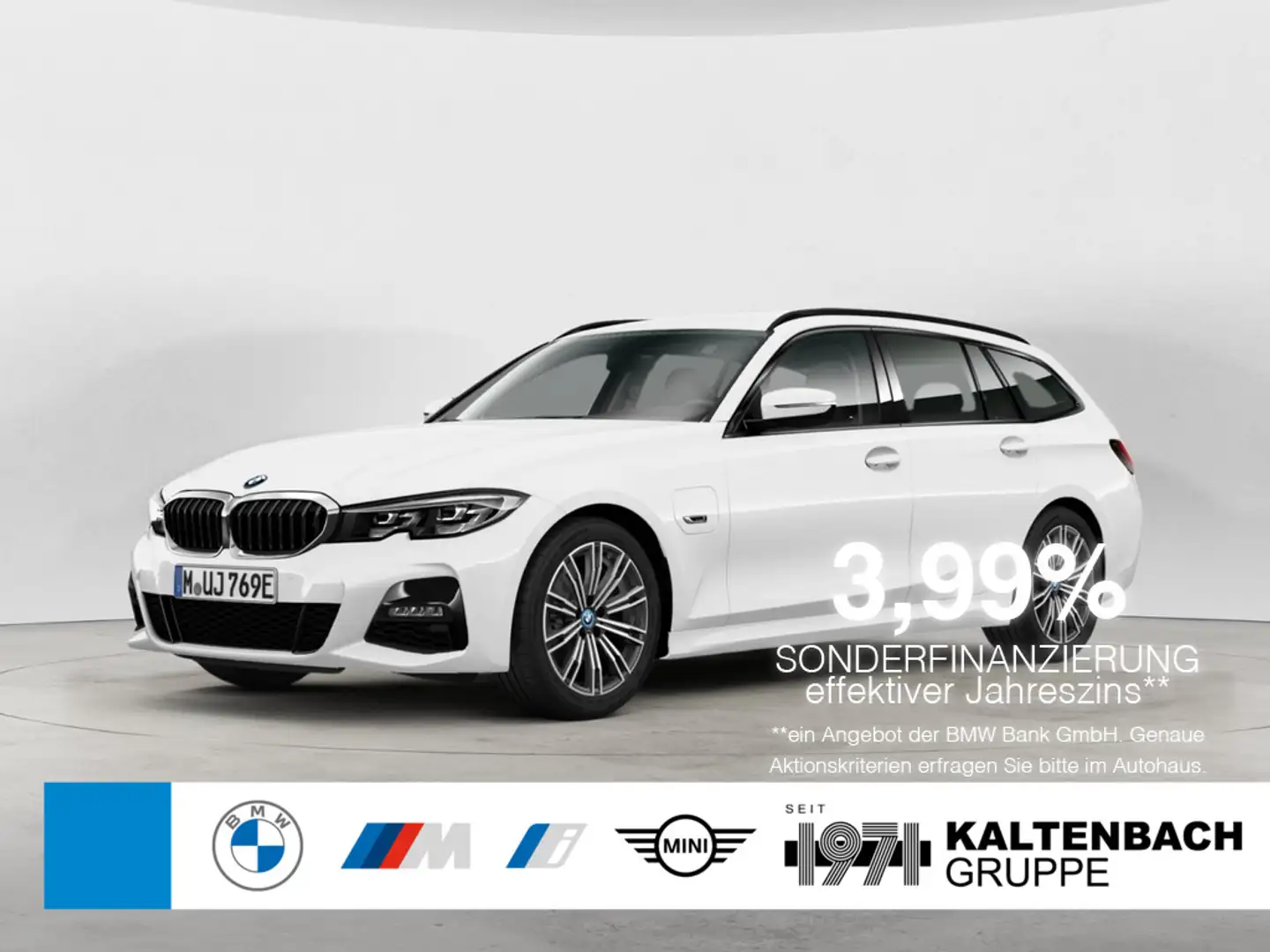 BMW 320 e Touring M-Sport LED W-LAN NAVI SHZ PDC Bianco - 1