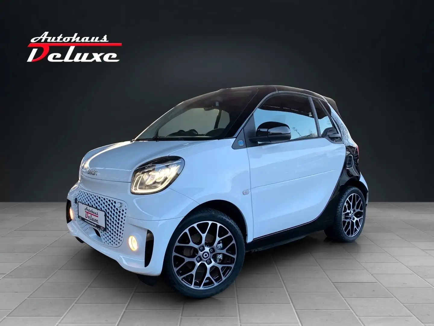 smart forTwo CABRIO EQ PRIME NAVI-KAMERA-LEDER-LED Weiß - 1