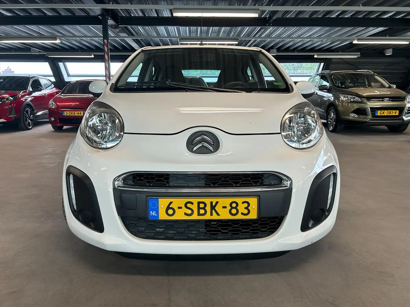 Citroen C1 1.0, 5-DRS, Airco, Elek. Ramen, Aux/USB Blanc - 2