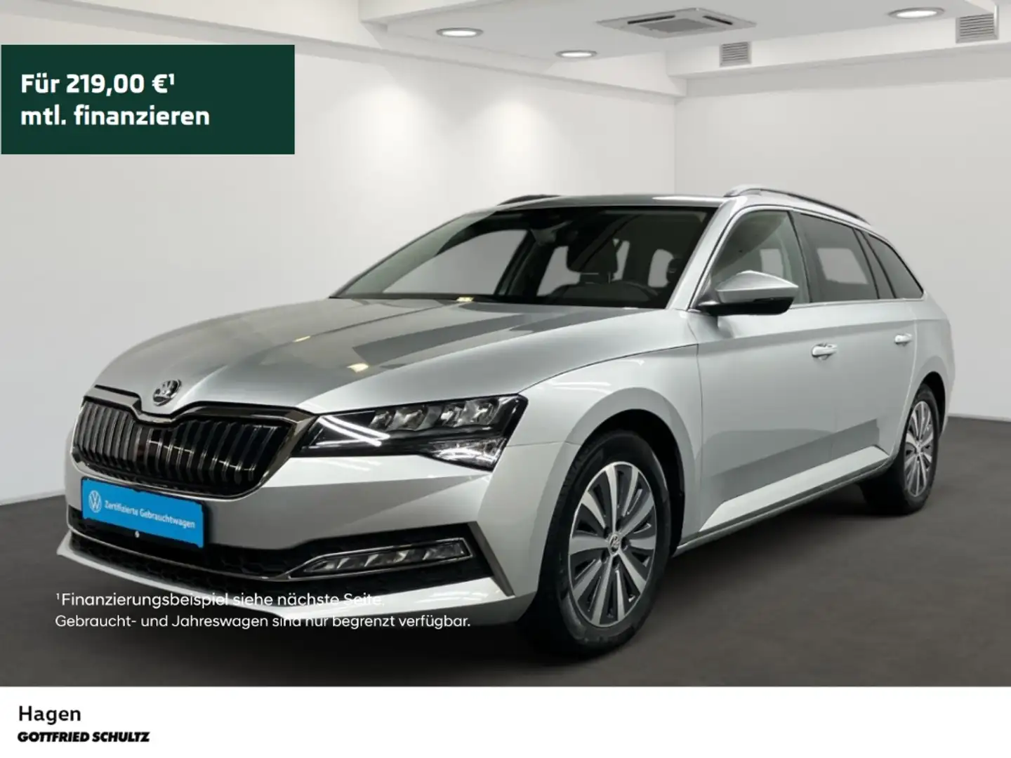 Skoda Superb Combi 1.4 TSI DSG iV NAV AHK STANDHZ DCC Ambition Argent - 1