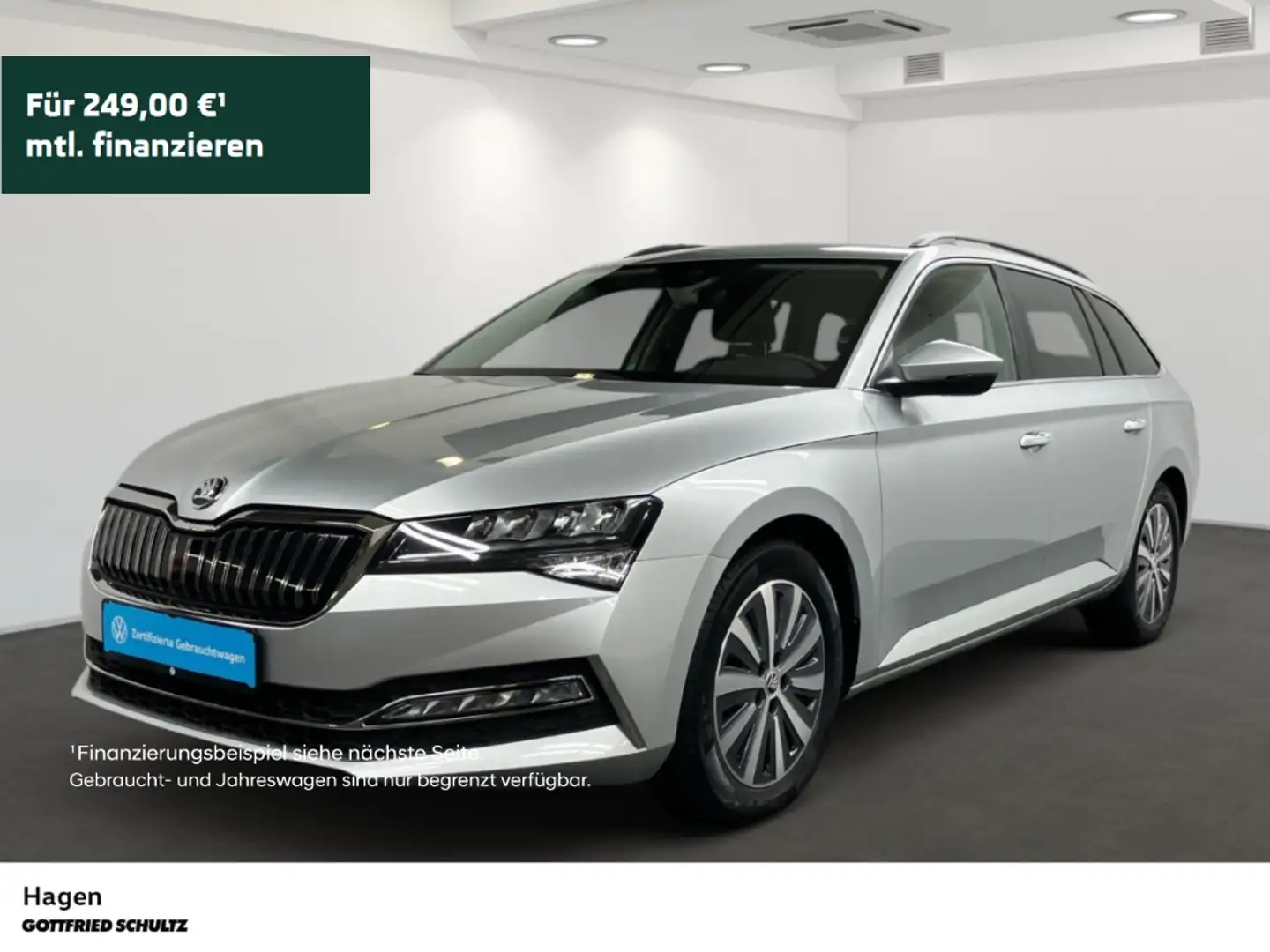 Skoda Superb Combi 1.4 TSI DSG iV NAV AHK STANDHZ DCC Ambition Silber - 1