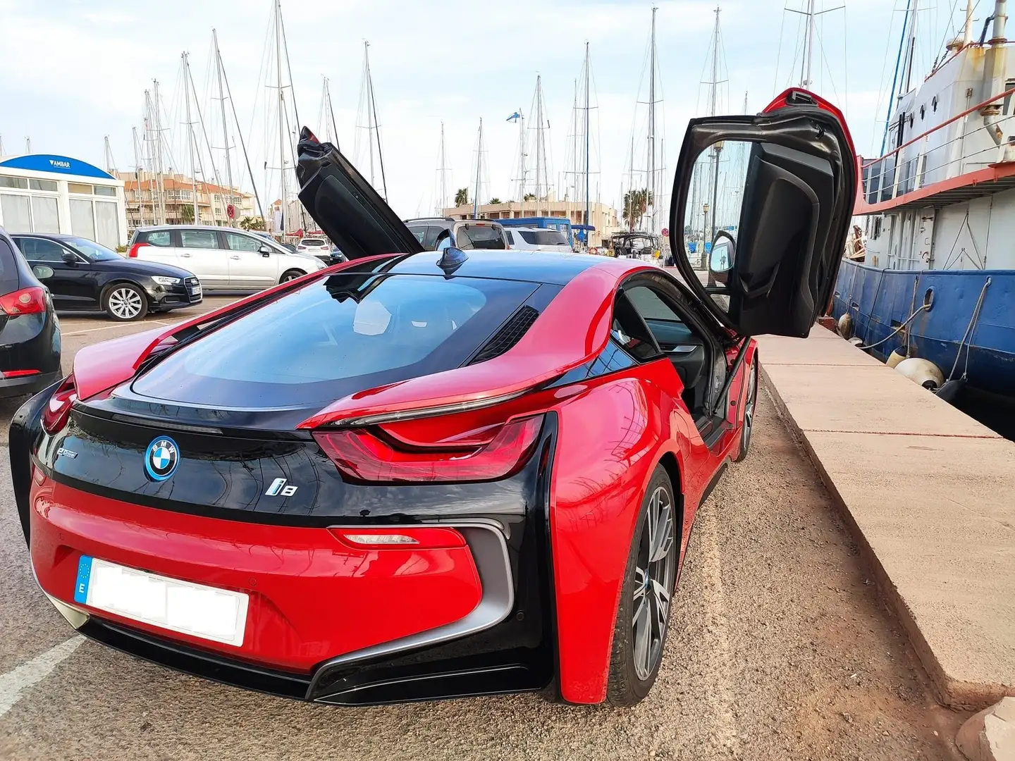 BMW i8 RED EDITION PROTONIC Rosso - 2