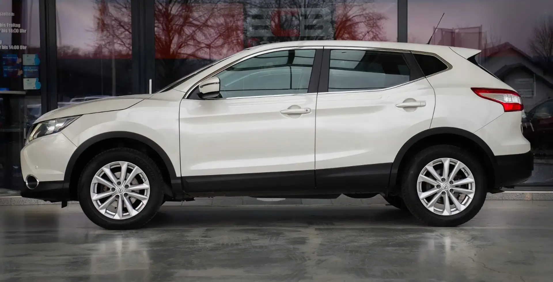 Nissan Qashqai Acenta *SHZ/Scheckheft/AHK/Klimaaut.* Bianco - 2