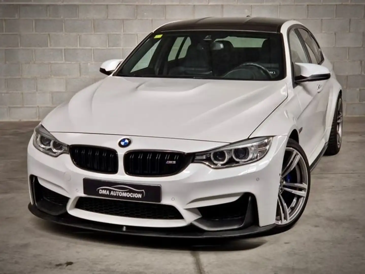 BMW M3 Blanc - 1