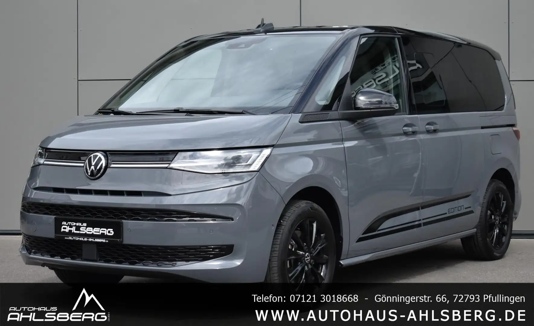Volkswagen T7 Multivan T7 MULTI.TDI  EDITI./ACC/7SITZE/MATRIX/El.SCHIEBE. Grau - 1