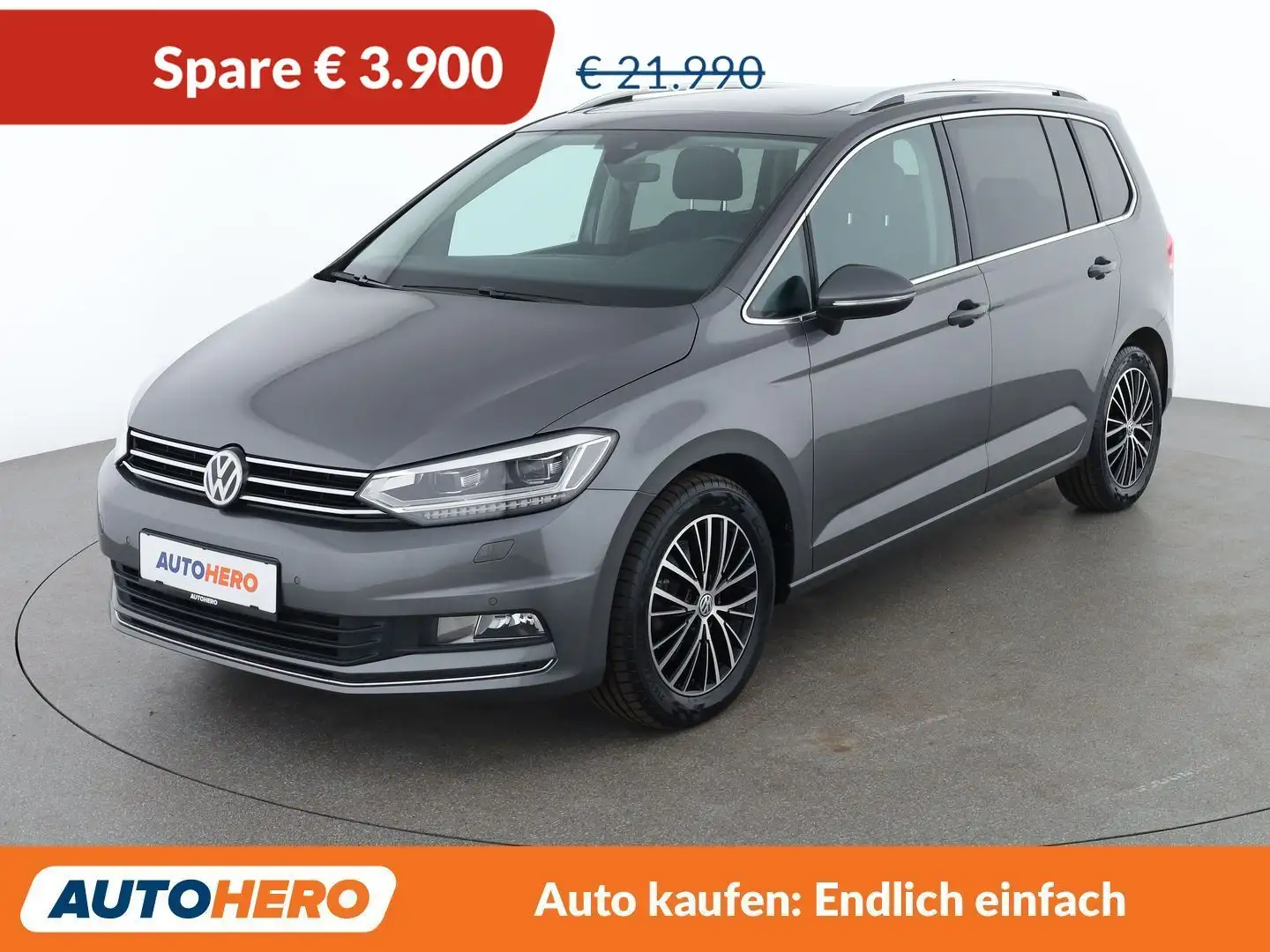 Volkswagen Touran 2.0 TDI Highline BlueMotion Tech Grau - 1