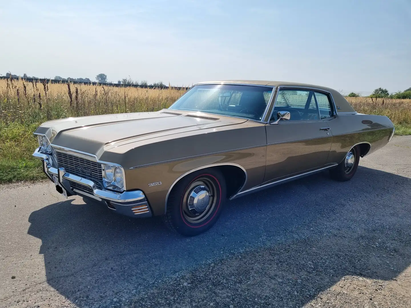 Chevrolet Impala Custom Coupé, 3. Hand, orig. 53.300 Meilen Gold - 2