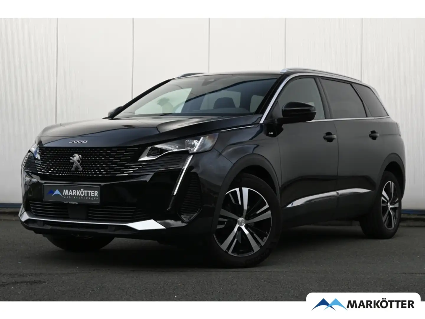 Peugeot 5008 GT 130 ACC/DAB/Totwinkl./7-Sitzer Noir - 1