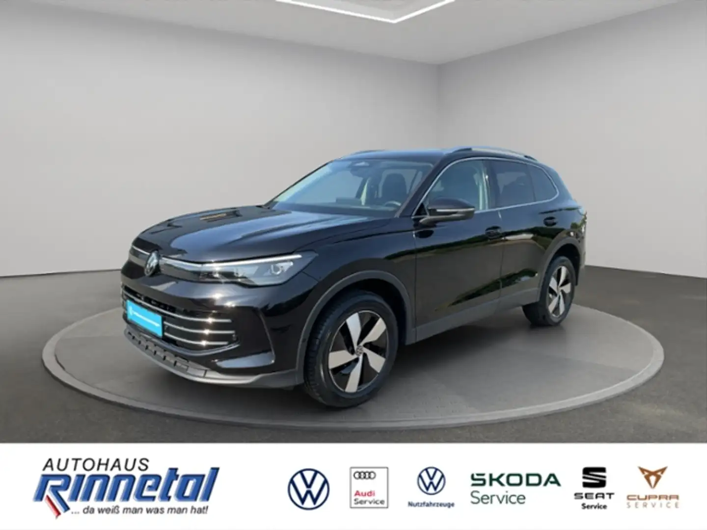 Volkswagen Tiguan 2.0 TDI DSG 4Motion PANO+AHK+KAMERA+ACC+HUD+EL HE Schwarz - 1