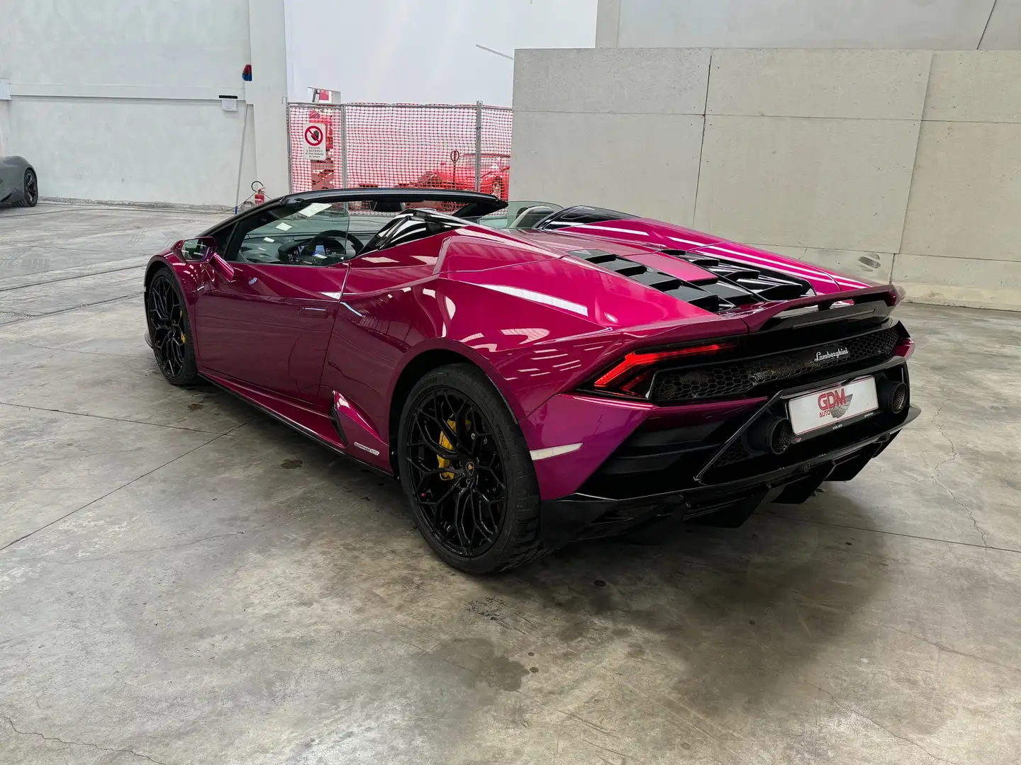 Lamborghini Huracán EVO Spyder *SOLLEVATORE*MAI INCIDENTATA* Mauve - 2