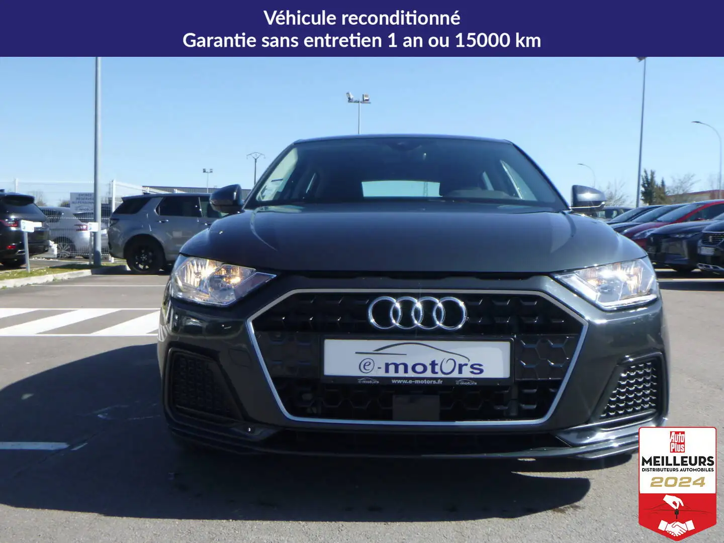 Audi A1 25 TFSI 95 S tronic 7 Advanced +GPS Gris - 2