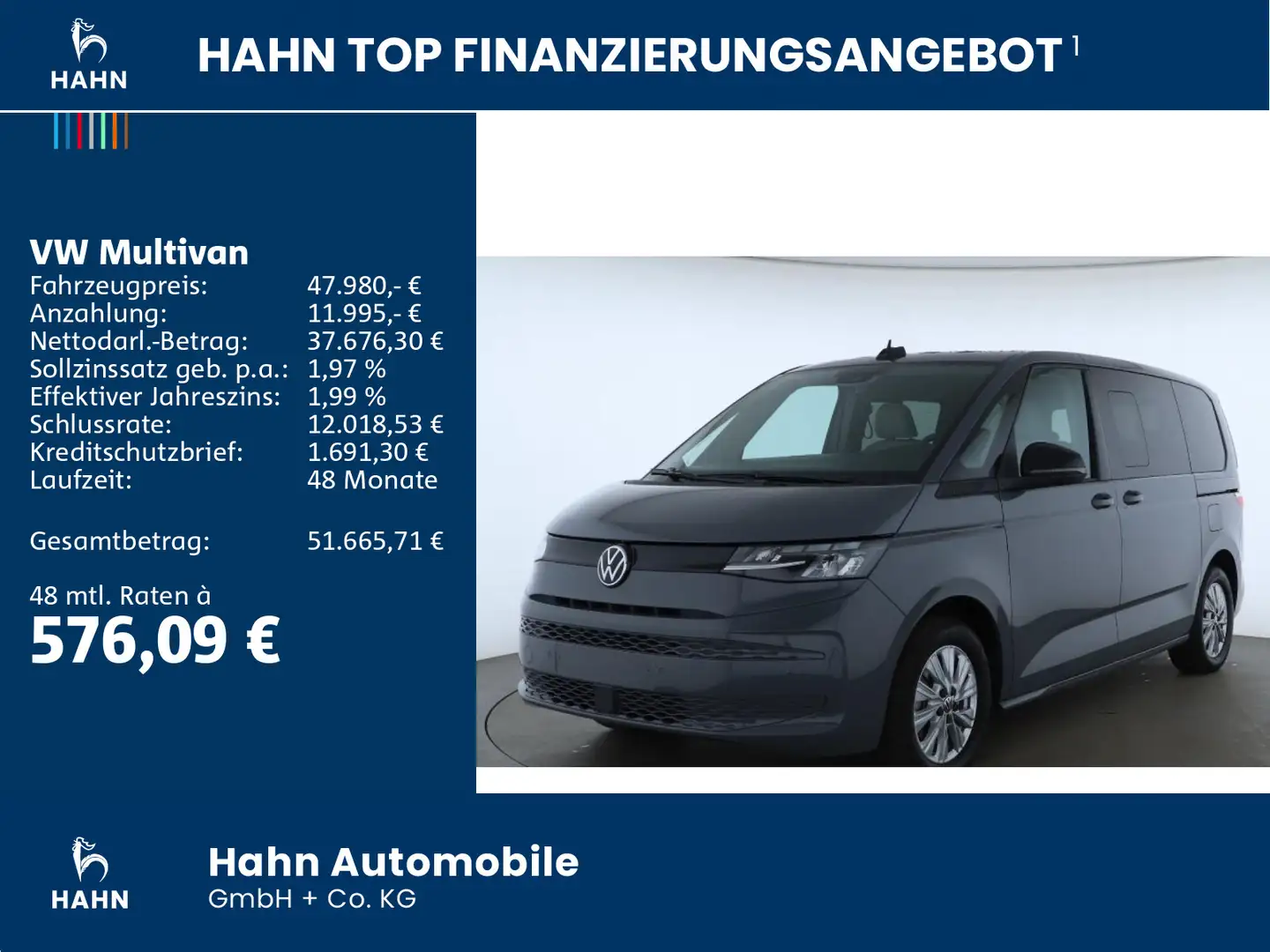 Volkswagen T7 Multivan 2,0TDI 110kW DSG FAMILY-PAKET TISCH Grau - 2