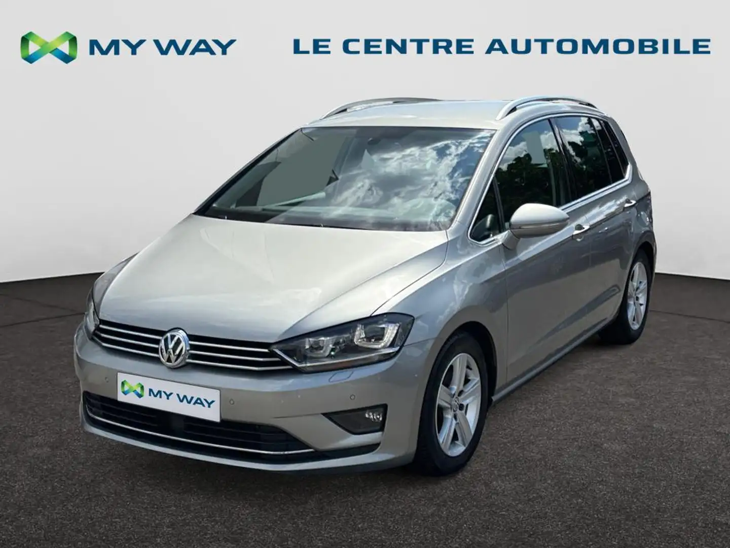 Volkswagen Golf Sportsvan Golf Sportsvan Highline 1.4 TSI BlueMotion Technol Grijs - 1
