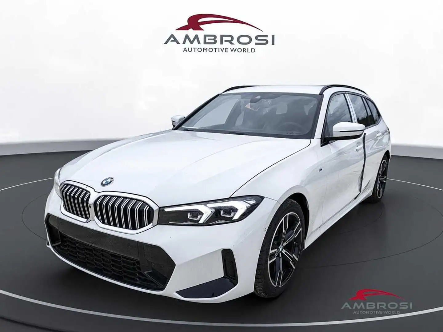 BMW 320 Touring 320d Touring Msport Innovation Package Weiß - 1