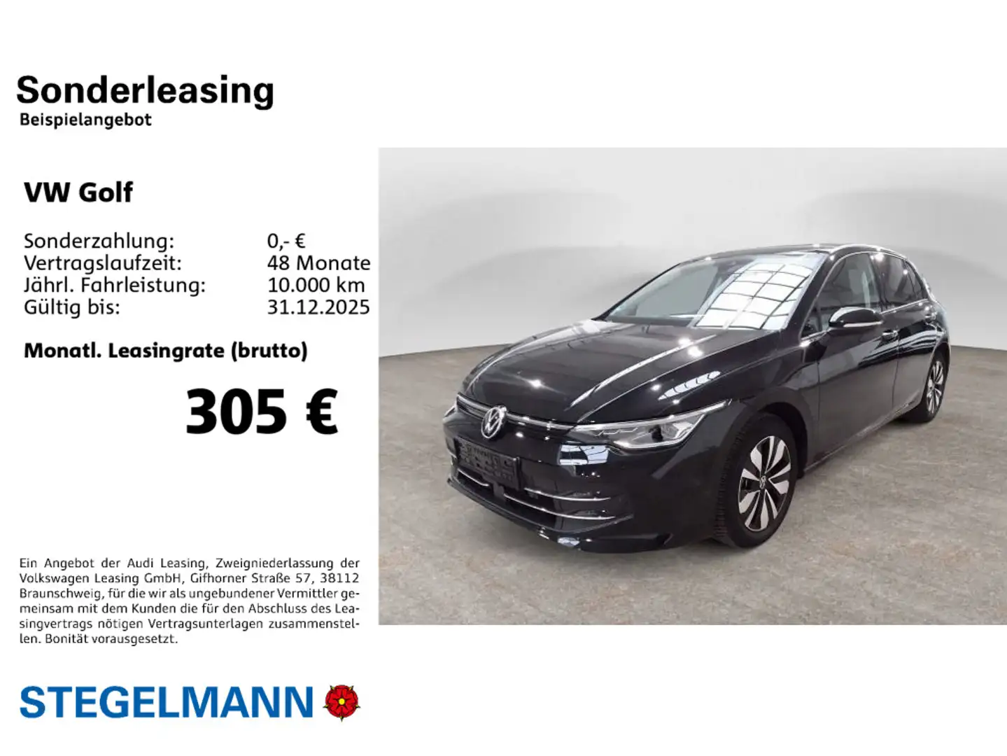 Volkswagen Golf VIII 2.0 TDI DSG Goal *AHK*Kamera*LED*Navi* Schwarz - 2